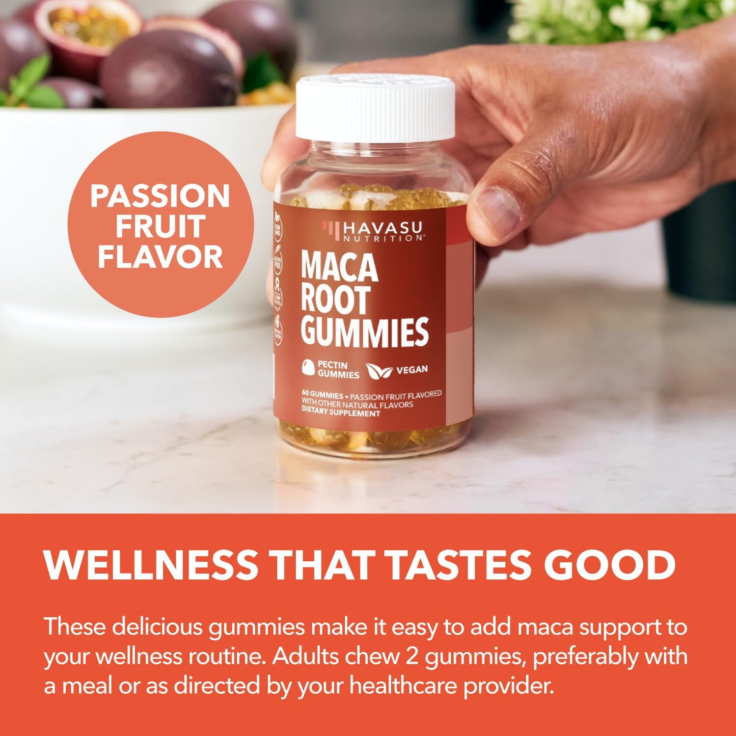 HAVASU NUTRITION Maca Root Gummies Gummy 60 Count
