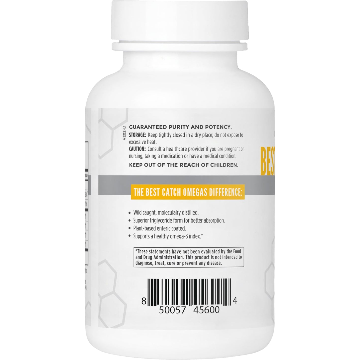 NBI Best Catch Omegas High Potency Omega-3 Softgels 120 Softgels