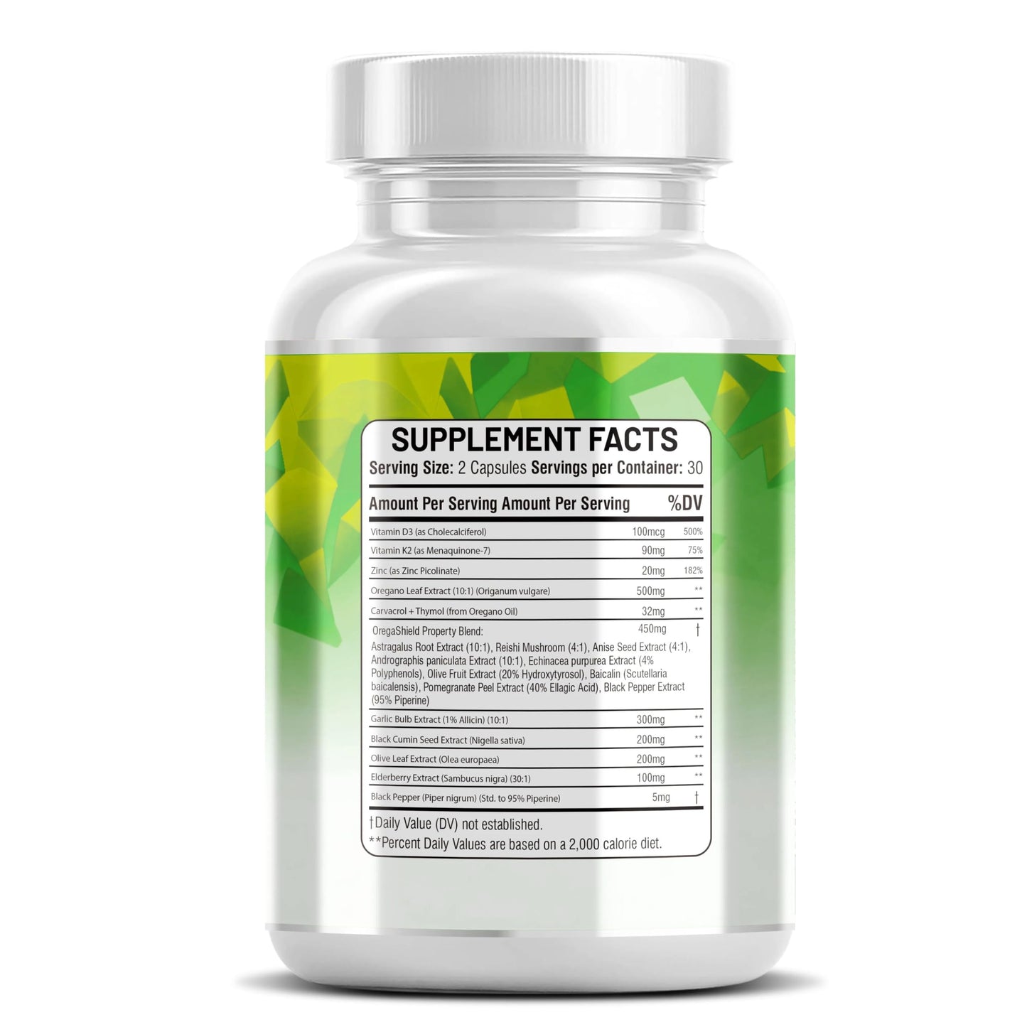 Kun Shafi Oregano Oil Complex Capsule 60 Count