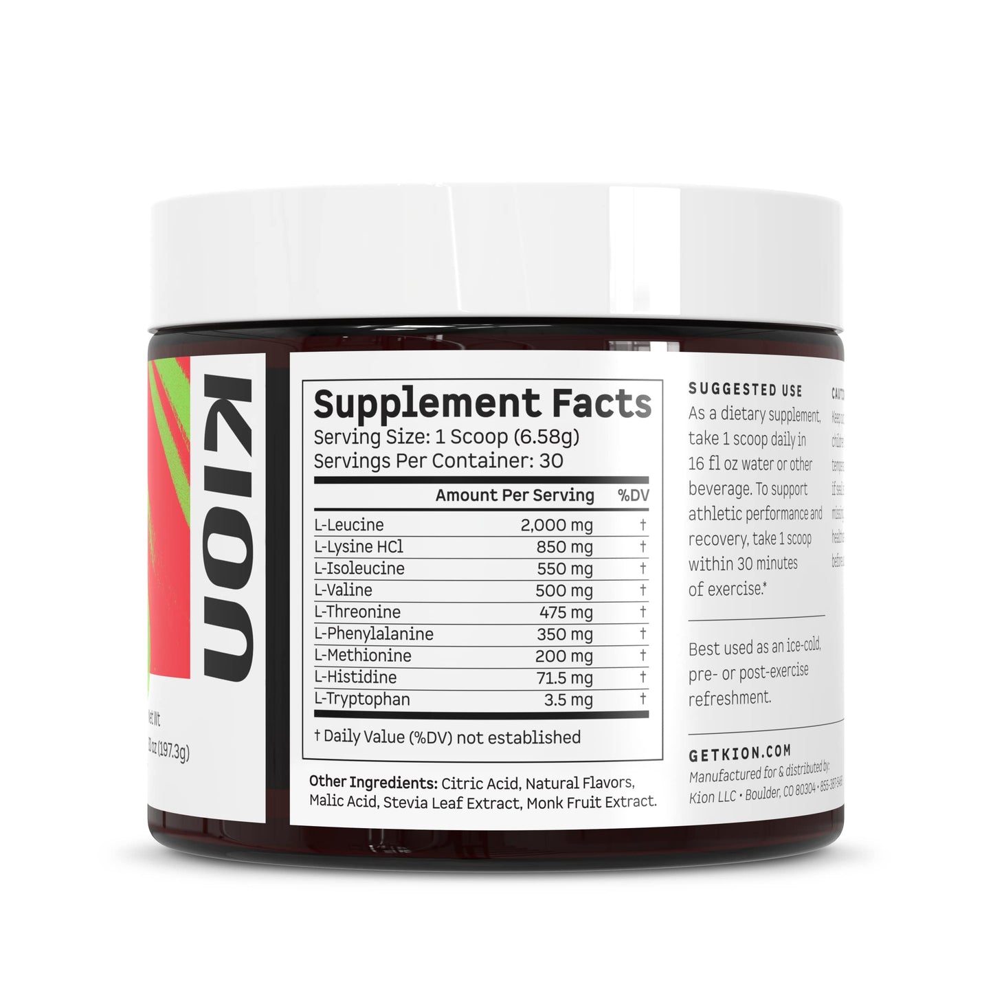 Kion Aminos Essential Amino Acids Powder 7 oz