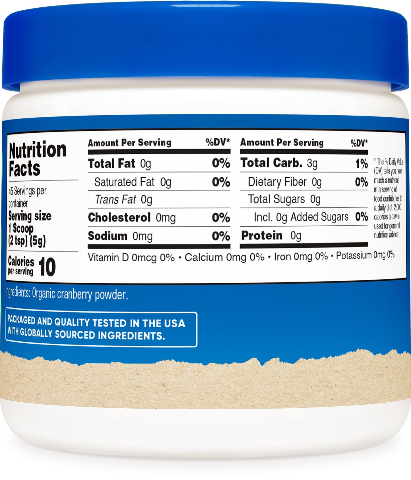 Nutricost Organic Cranberry Powder 8.1 oz Gluten-Free