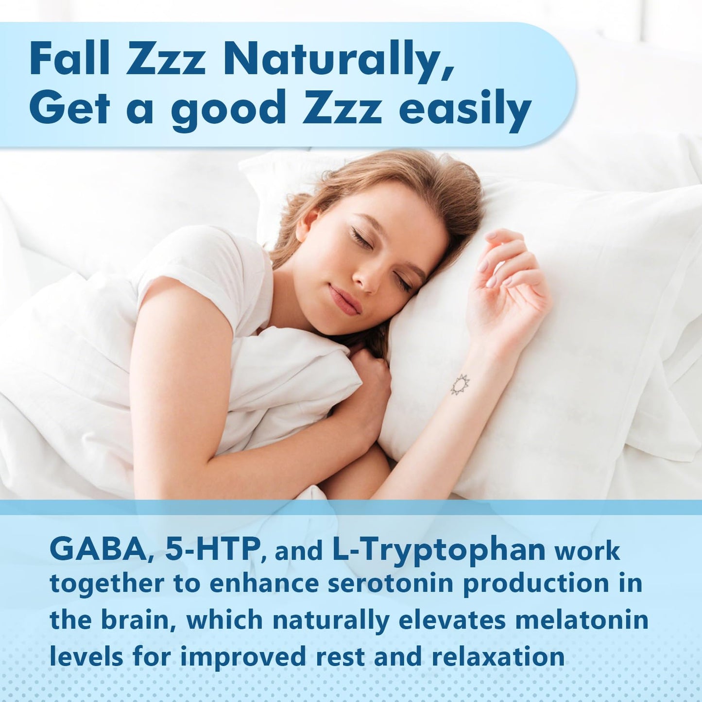 Sijigood Chewable GABA Supplement (Gummy) 120 Gummies