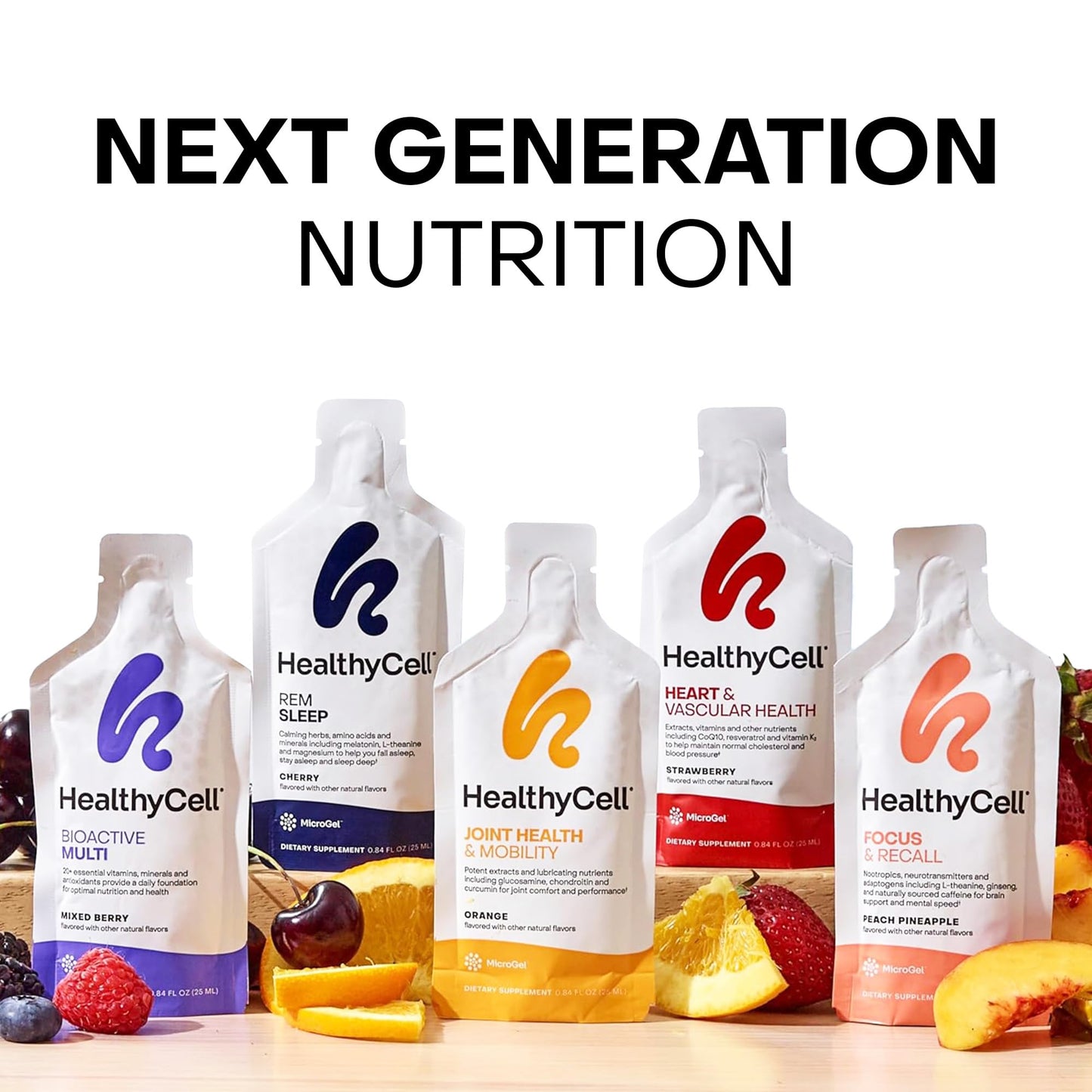 Healthycell Focus & Recall Softgels 30