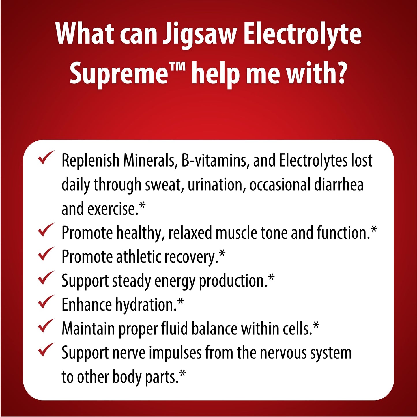 Jigsaw Health Electrolyte Supreme Powder 60 Servings