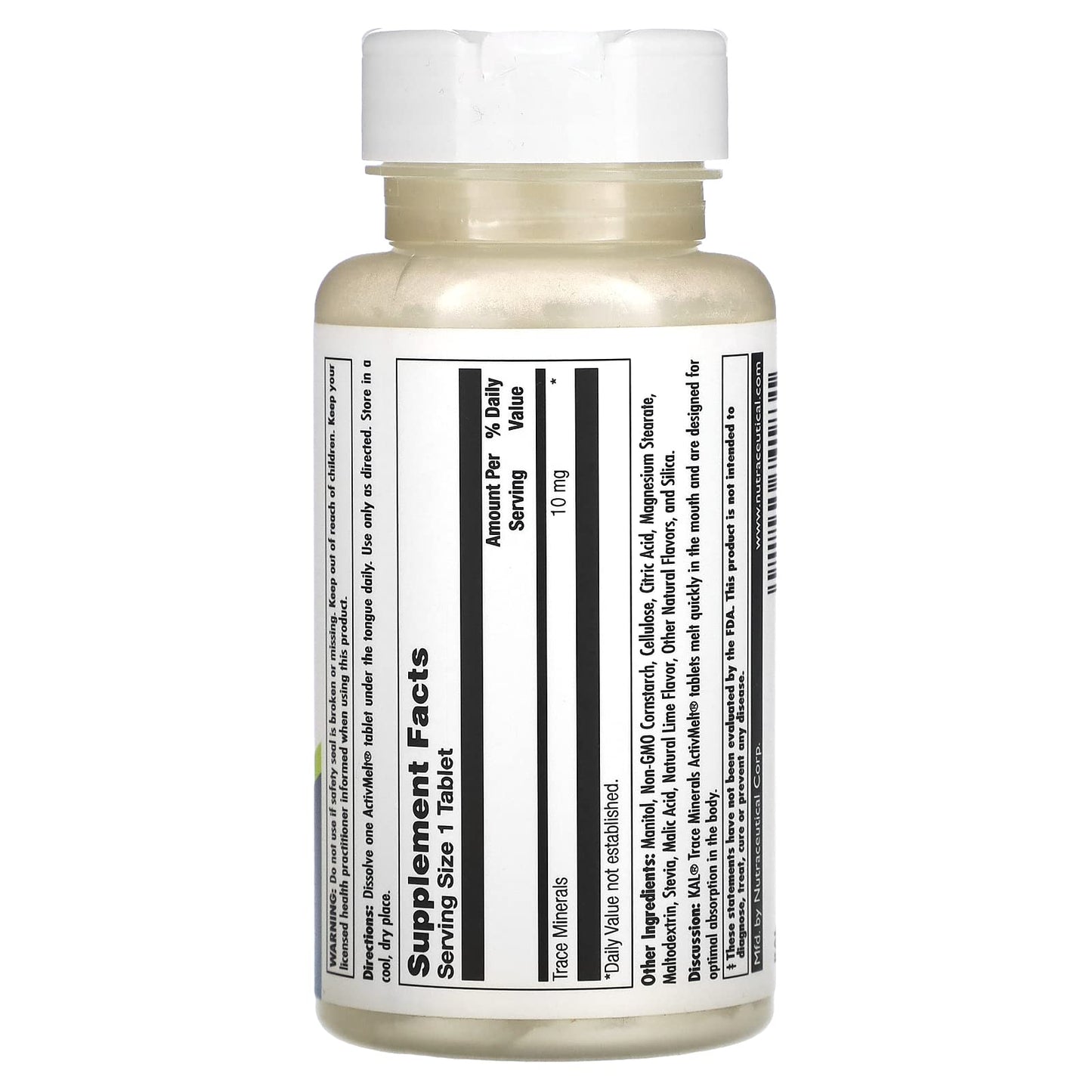 KAL Trace Minerals Tablets, 90 Count