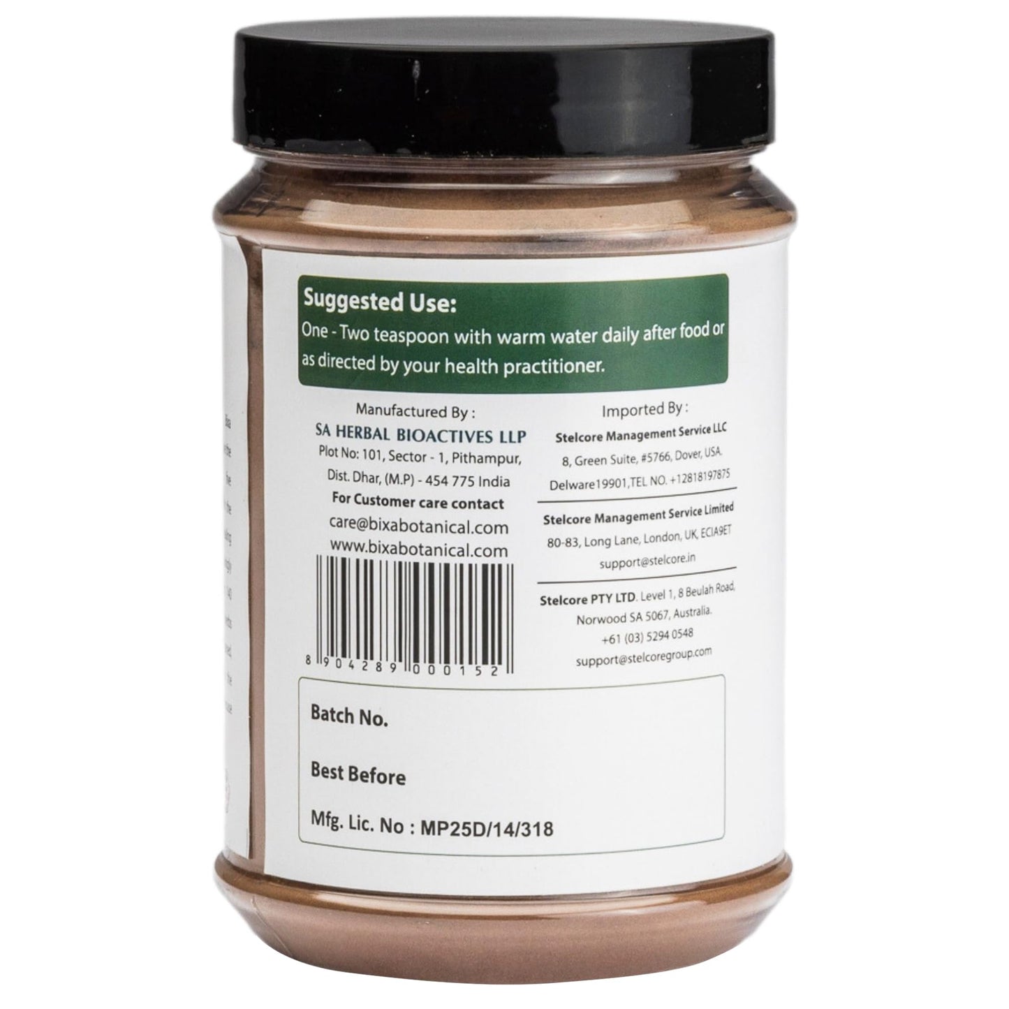 bixa BOTANICAL Arjuna Powder 7 oz