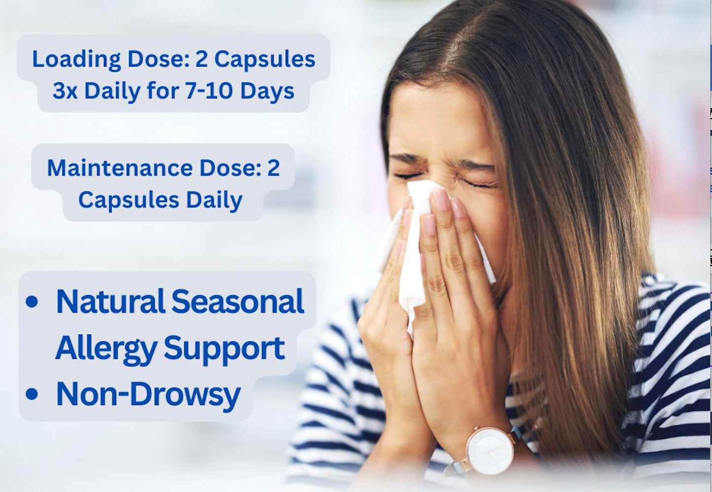 Rooted Intuition Hist Assist Seasonal Sinus & Immune Balance Formula Capsules 120
