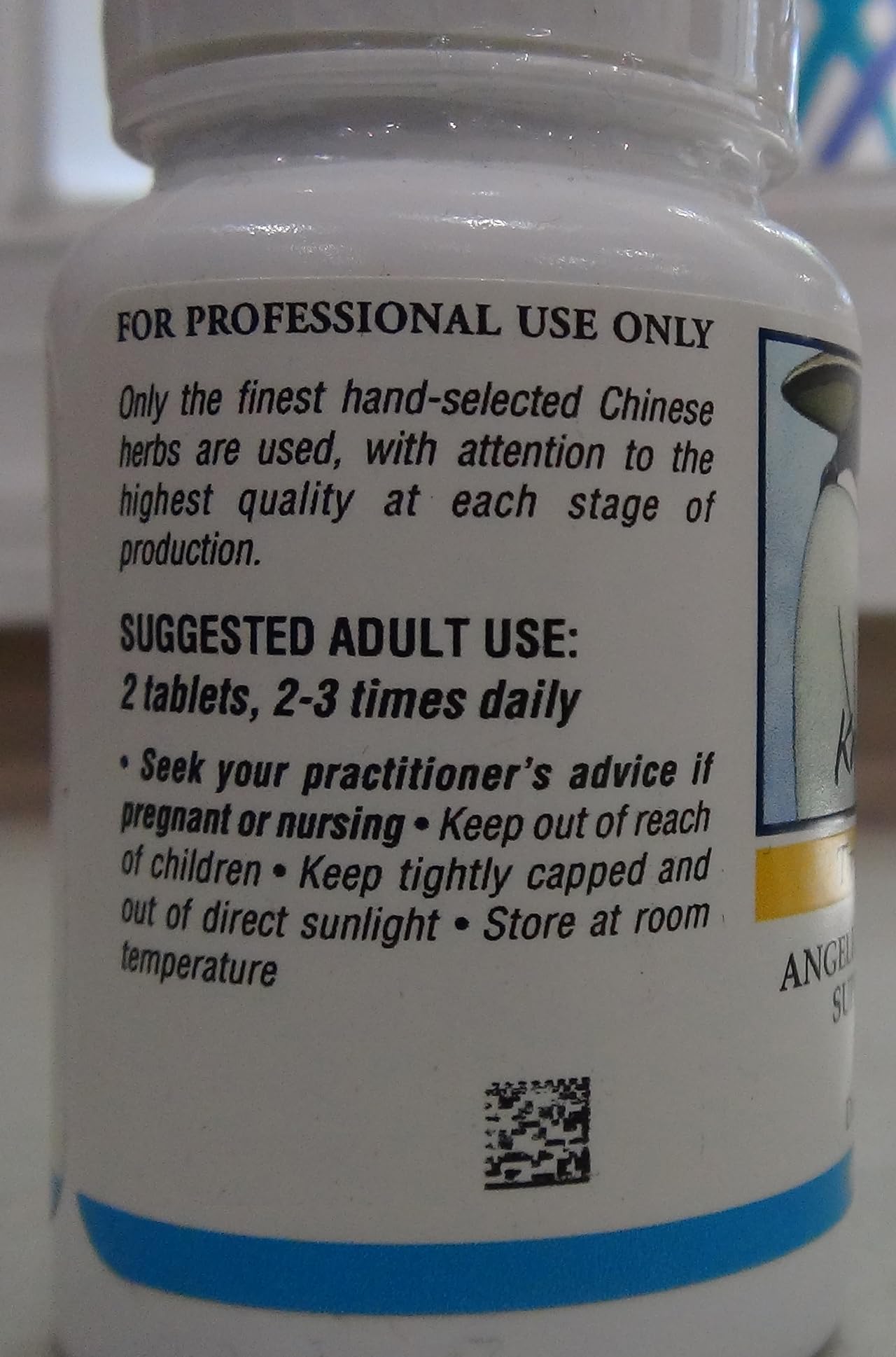 Kan Herbs Angelica and Eucommia Support 60 Tablets