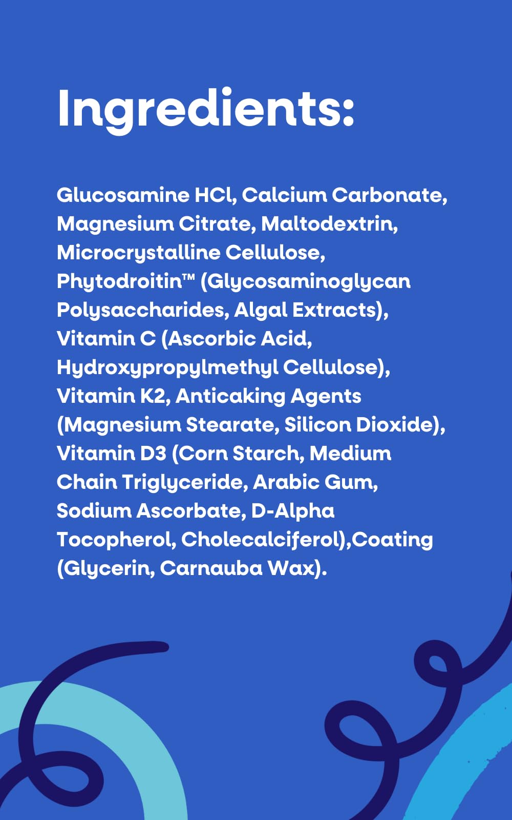 VEGETOLOGY Bone Care Bone Health Supplements - Phytodroitin, Glucosamine, Vitamin D3 K2 & Calcium Supplement – Cartilage, Muscle & Joint Support – Vegan Bone Strength, 60 Tablets