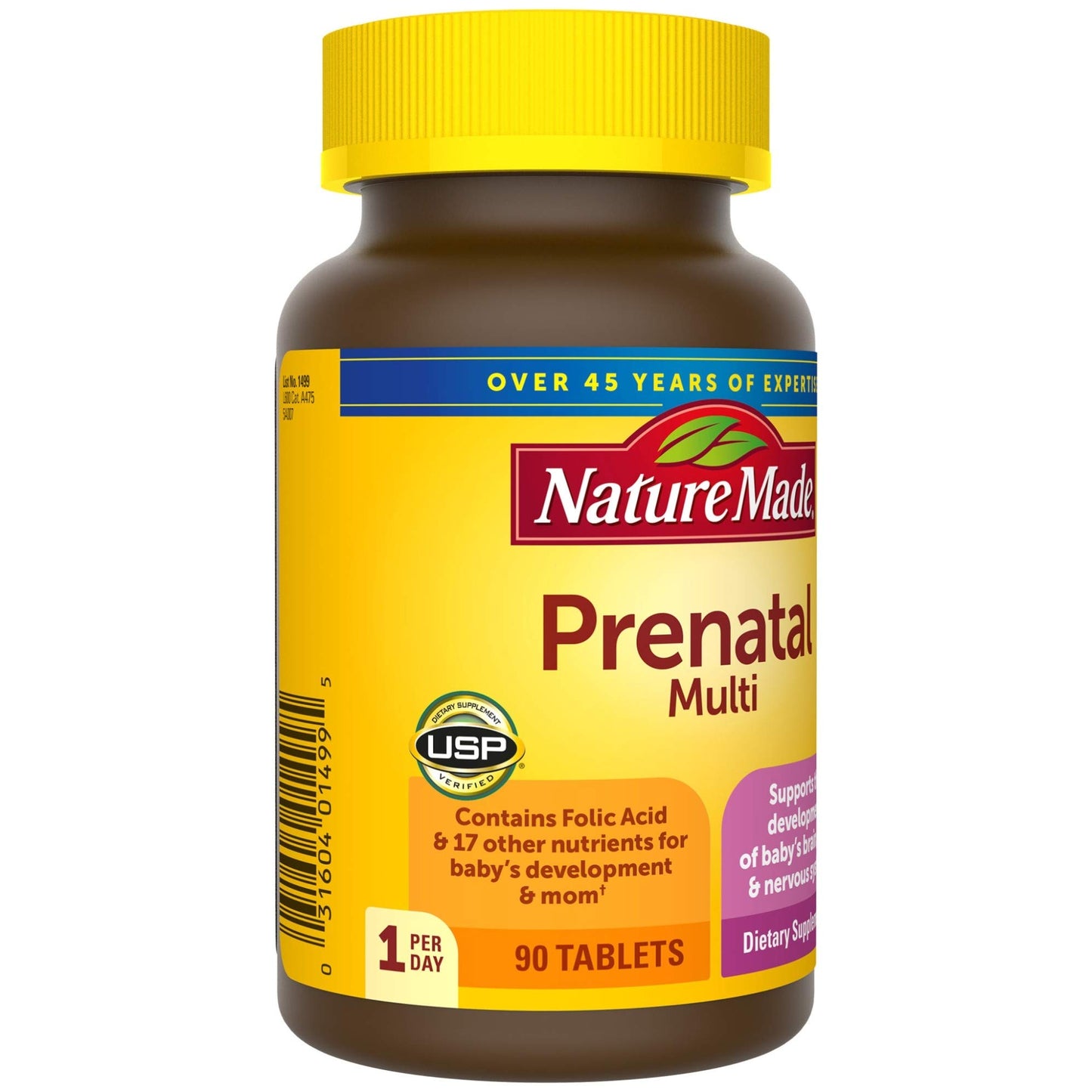 Nature Made Prenatal Multi 90 Tablets