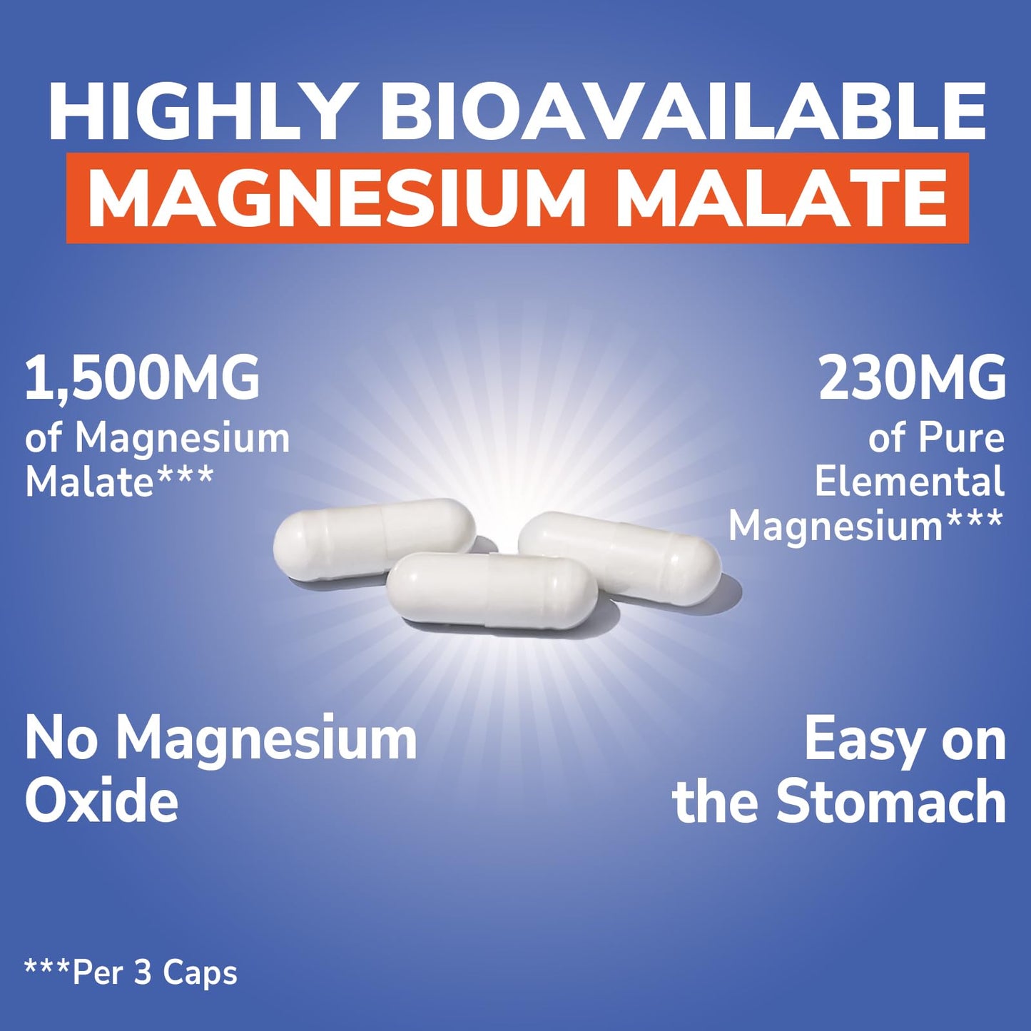 Vitalibre Magnesium Malate 240 Capsules