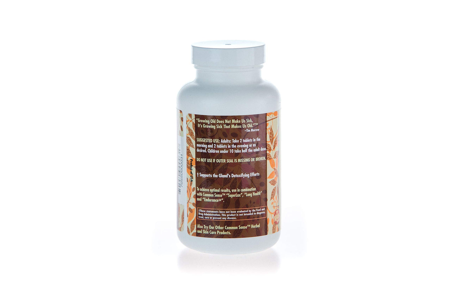 Common Sense Herbal Products Lymphatic Health: Immune System Support 120 Tablets
