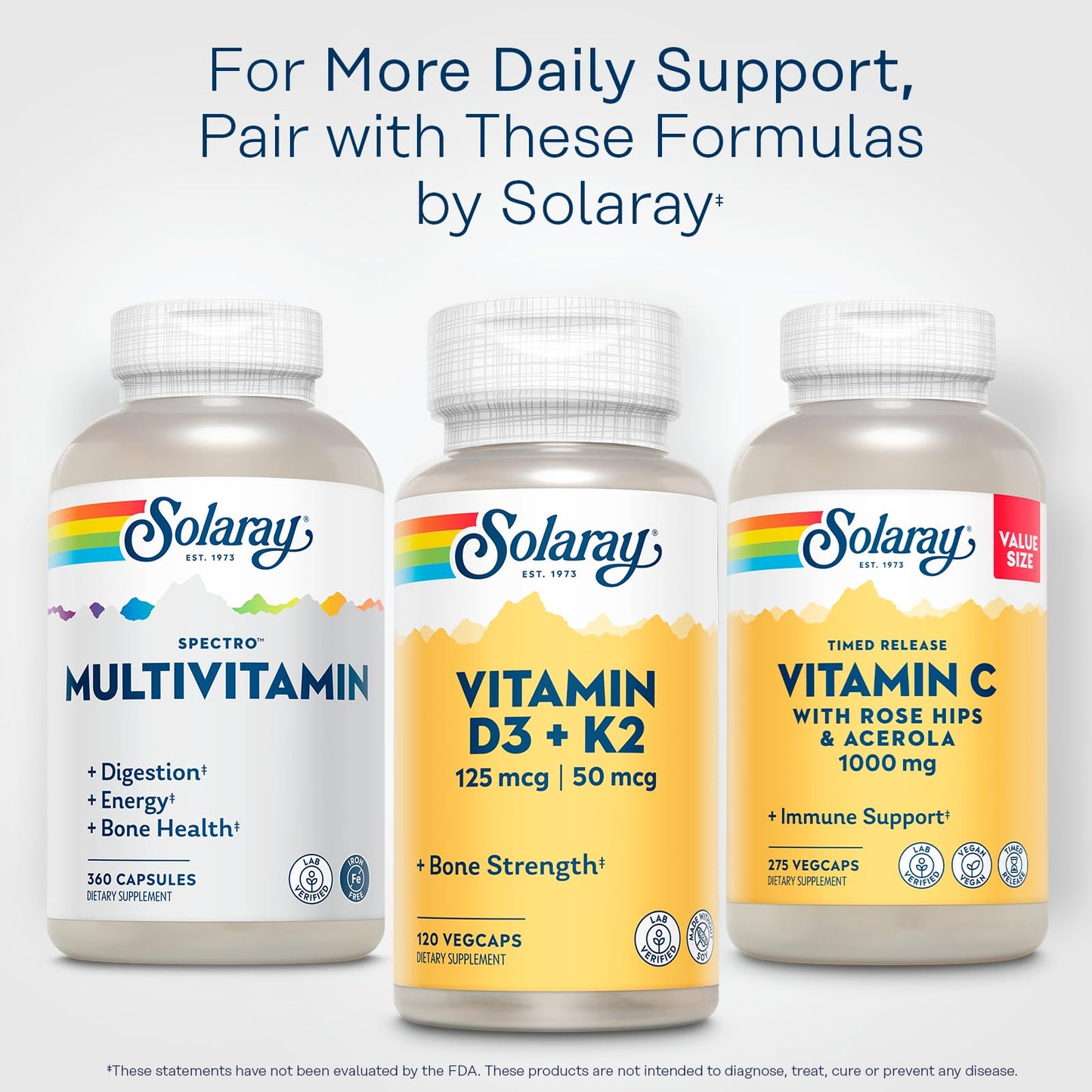 Solaray Spectro Multivitamin 360 Capsules