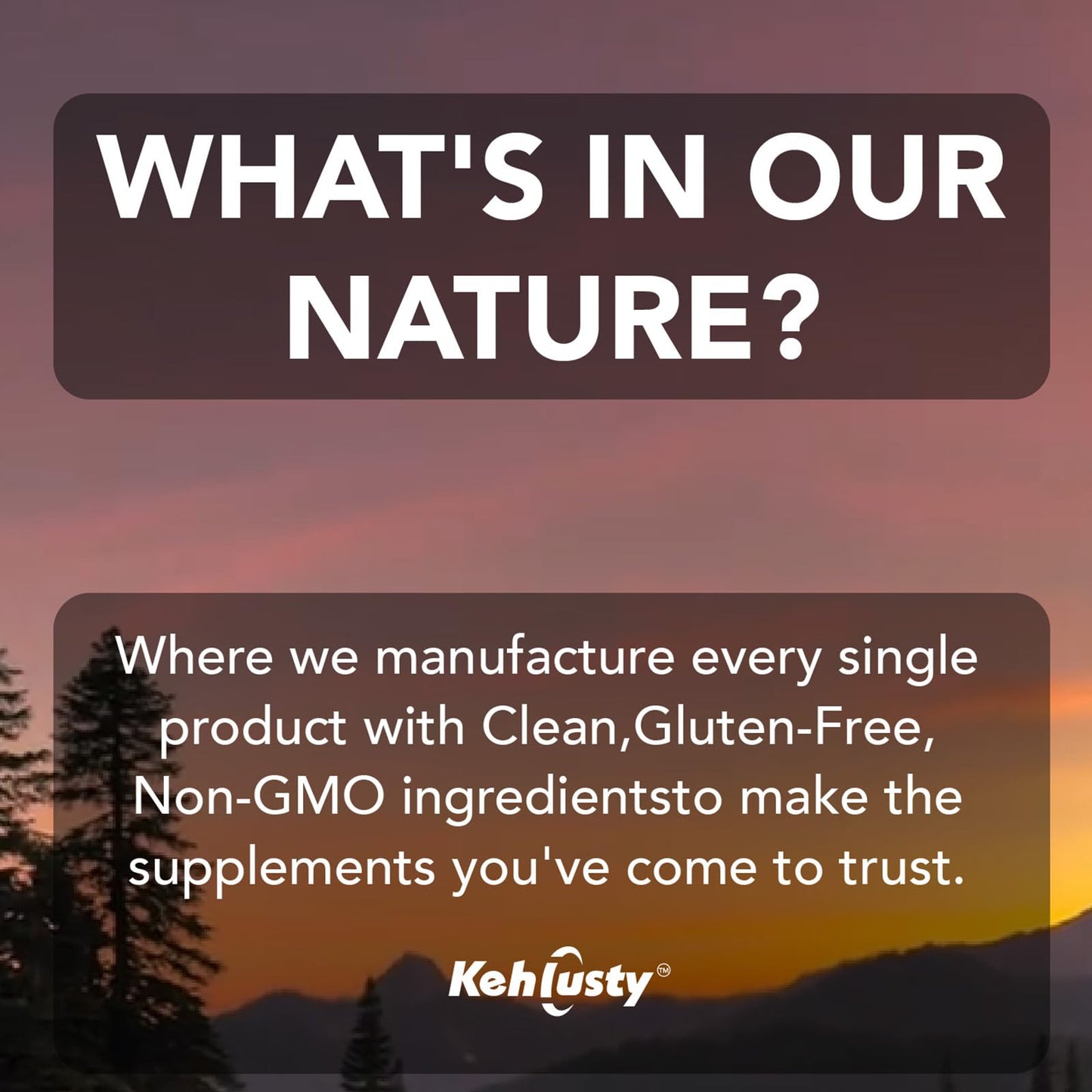 KEHLUSTY Vitamin D3 K2 with Magnesium Glycinate, 4000 IU D3, 100 mcg K2 MK-7, Non-GMO, 60 Gummies