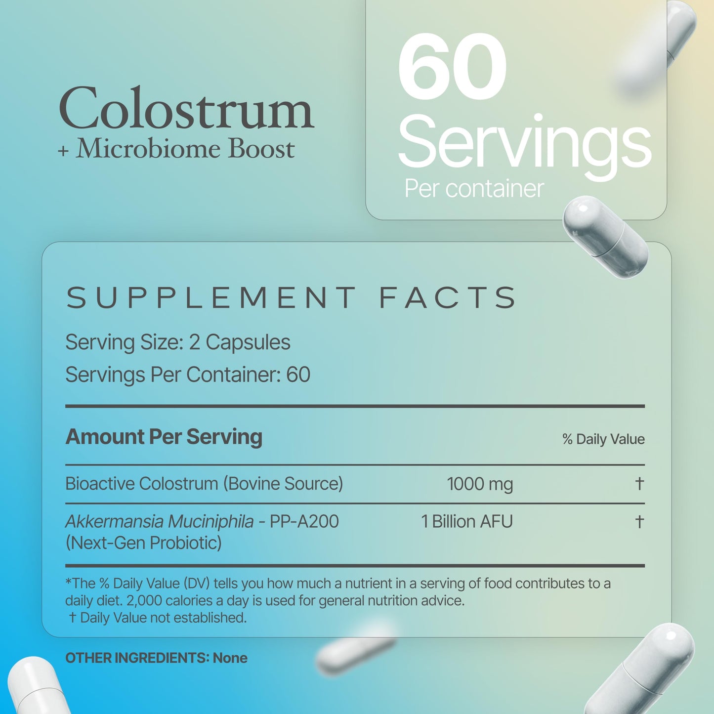 Prime Powders Colostrum Capsules Powder 4.23 oz