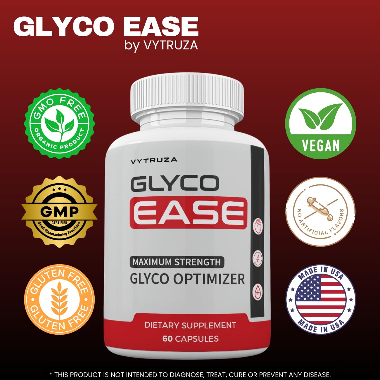 VYTRUZA Glyco Ease, 60 Capsules