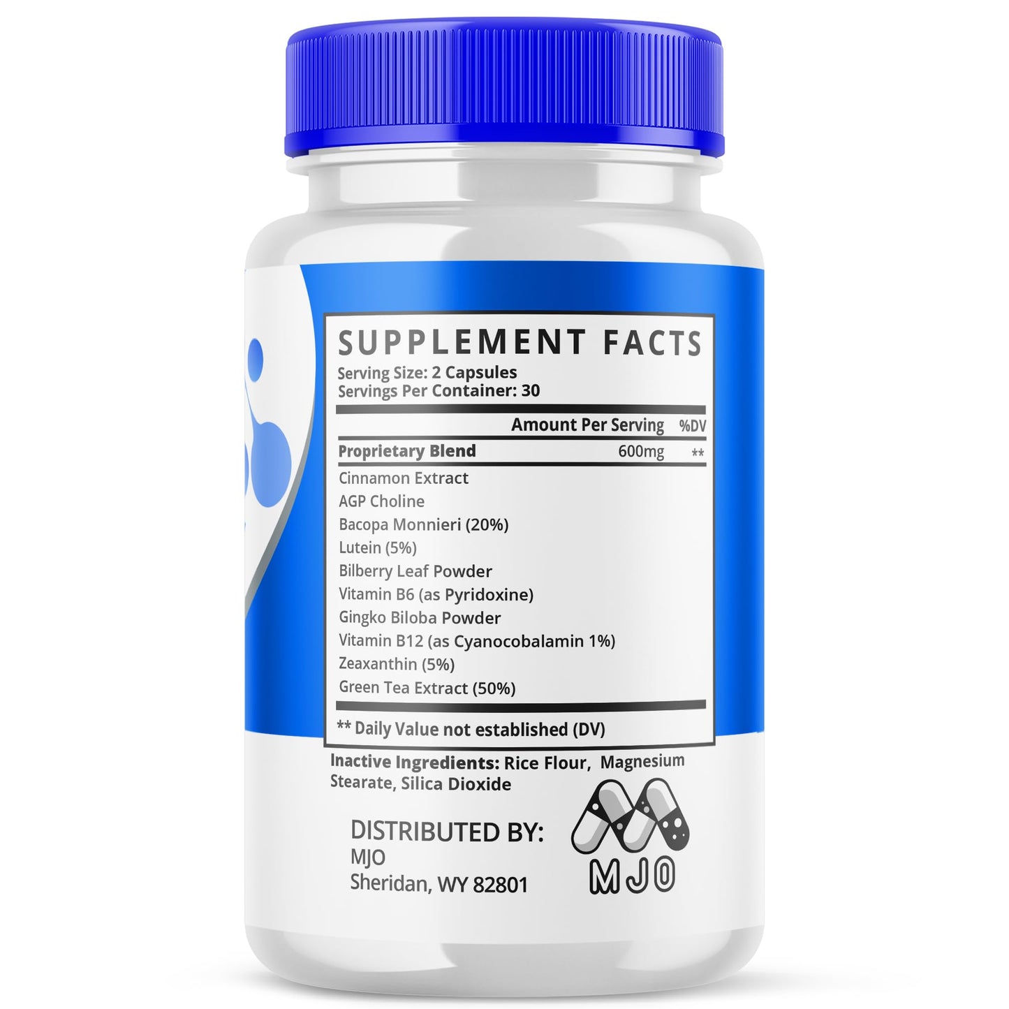 MJO Nerve Flow Capsules, 60 Capsules