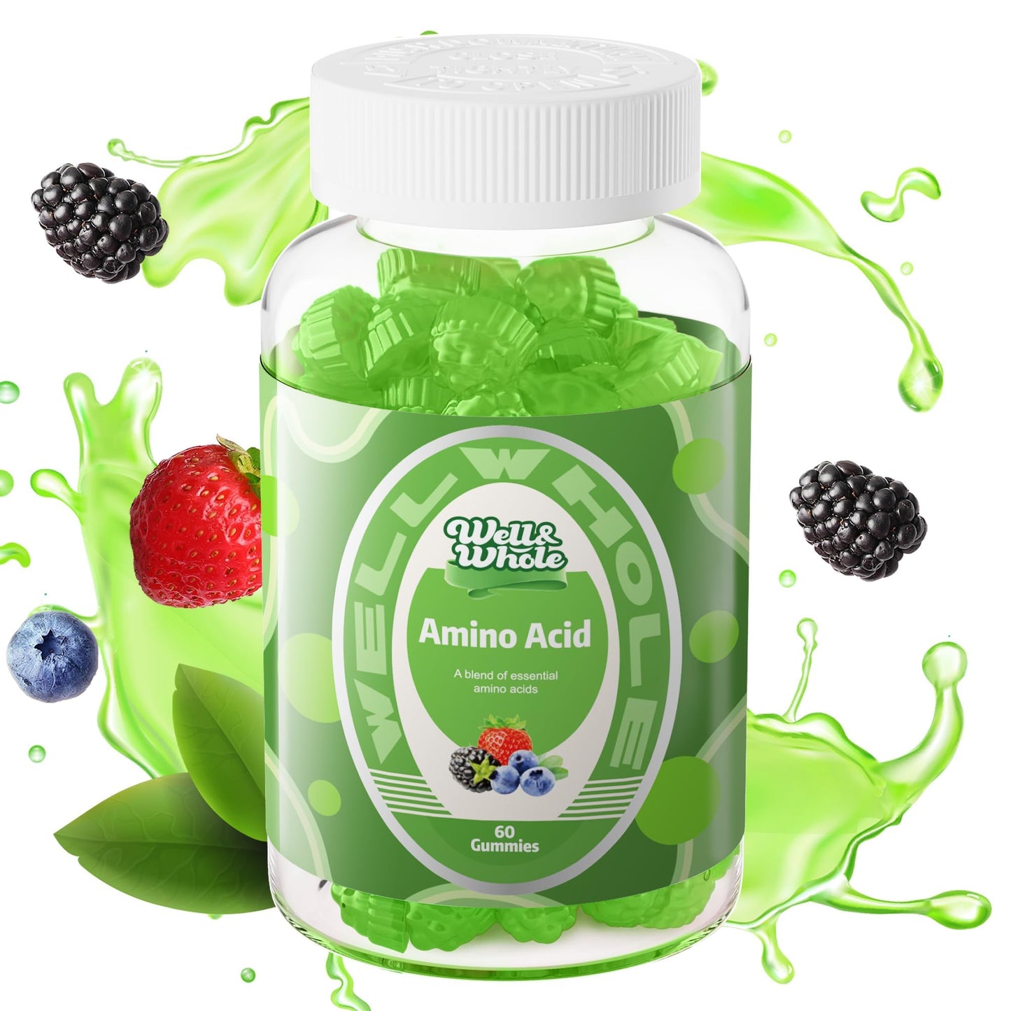 Well&Whole BCAA Gummies 60 Count