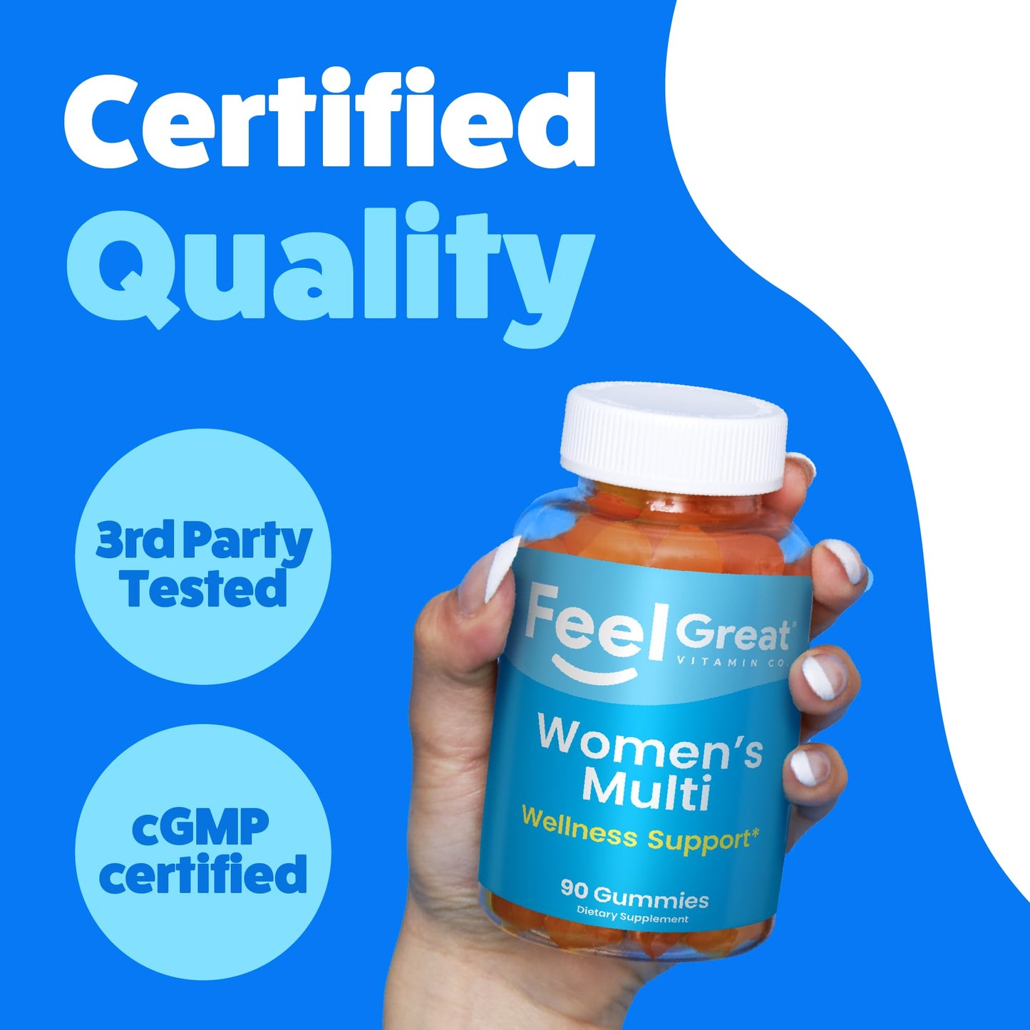The Feel Great Vitamin Company Multivitamin for Women Gummy 1 Count