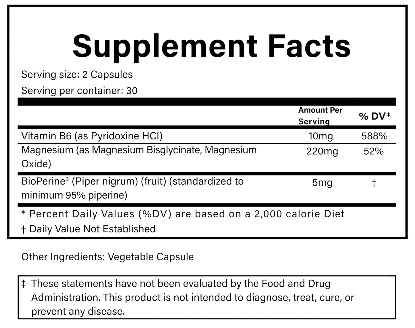 PURE Magnesium+ High Absorption Supplement Capsule, 60 Capsules