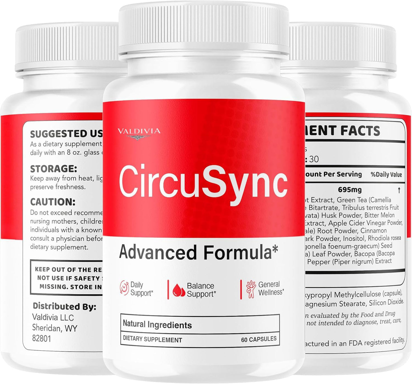 Valdivia Circusync Capsules 60 Count