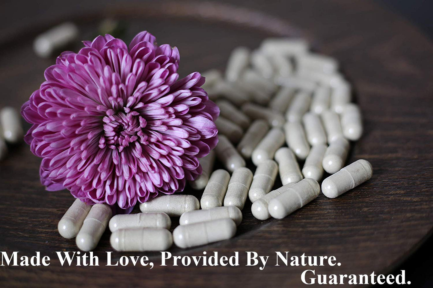 Nature Of Love Organic Irish Sea Moss Capsules with Bladderwrack, 100 Count
