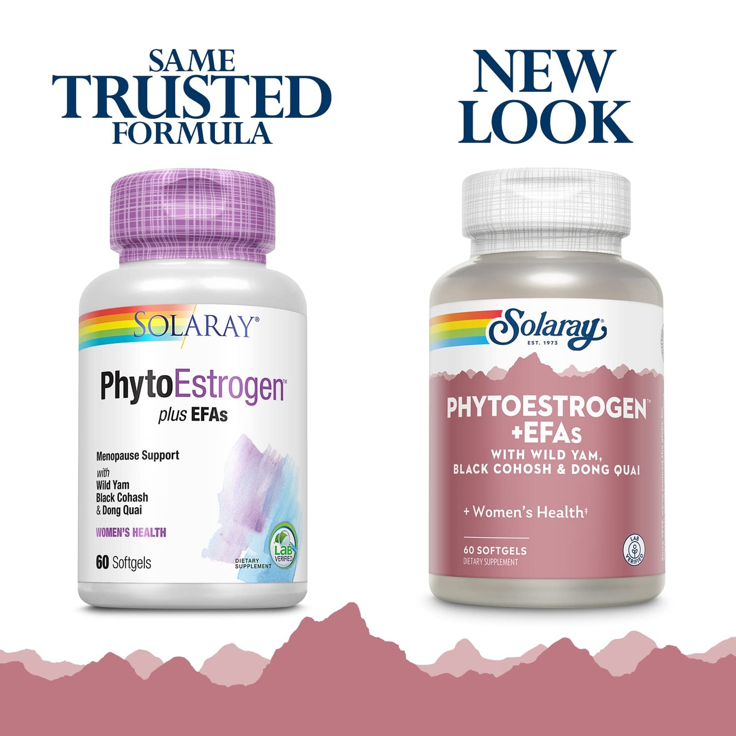 SOLARAY PhytoEstrogen Plus EFAs Menopause Support 60 Capsules