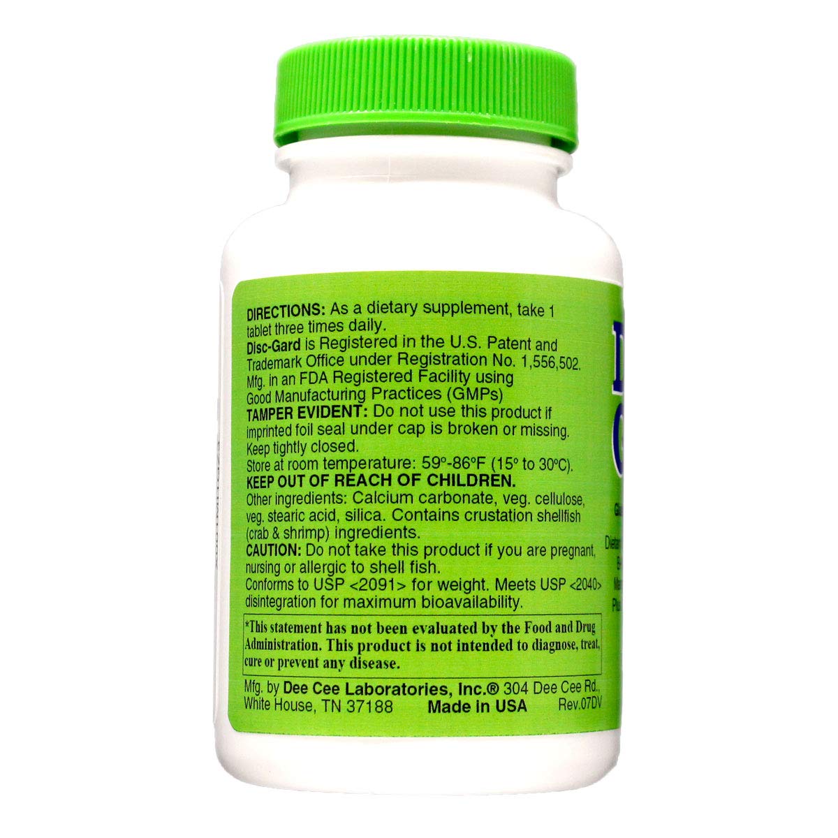 Dee Cee Laboratories Disc Gard+ Formula 147 Tablet, 90 Tablets