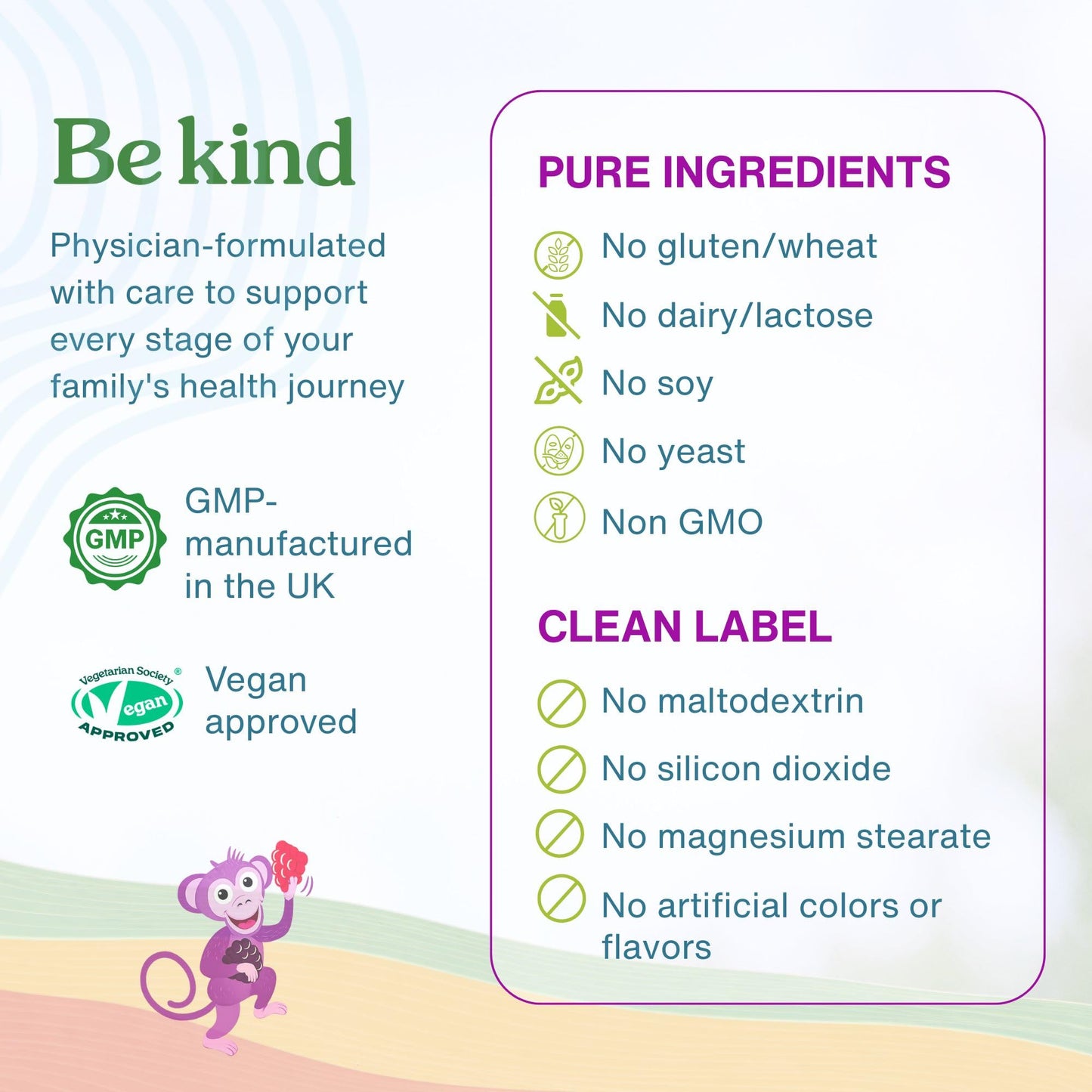 Igennus Healthcare Nutrition Methylated Kids Multivitamin Gummies 540