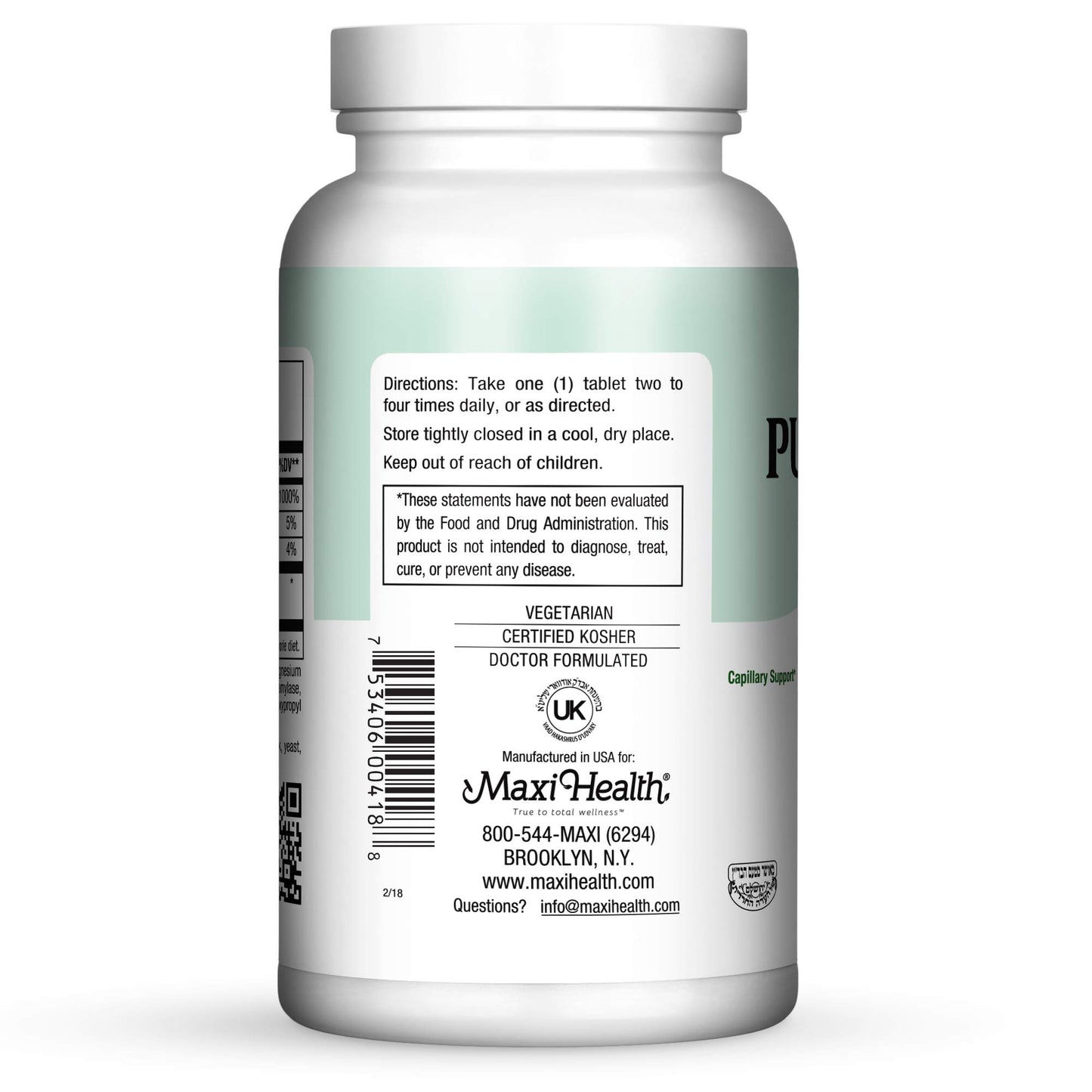 Maxi Health Vitamin C Complex 600 mg Supplement Tablets – Lemon Bioflavonoids, Calcium & Phosphorus – Immune Health Support – 180 Tablets