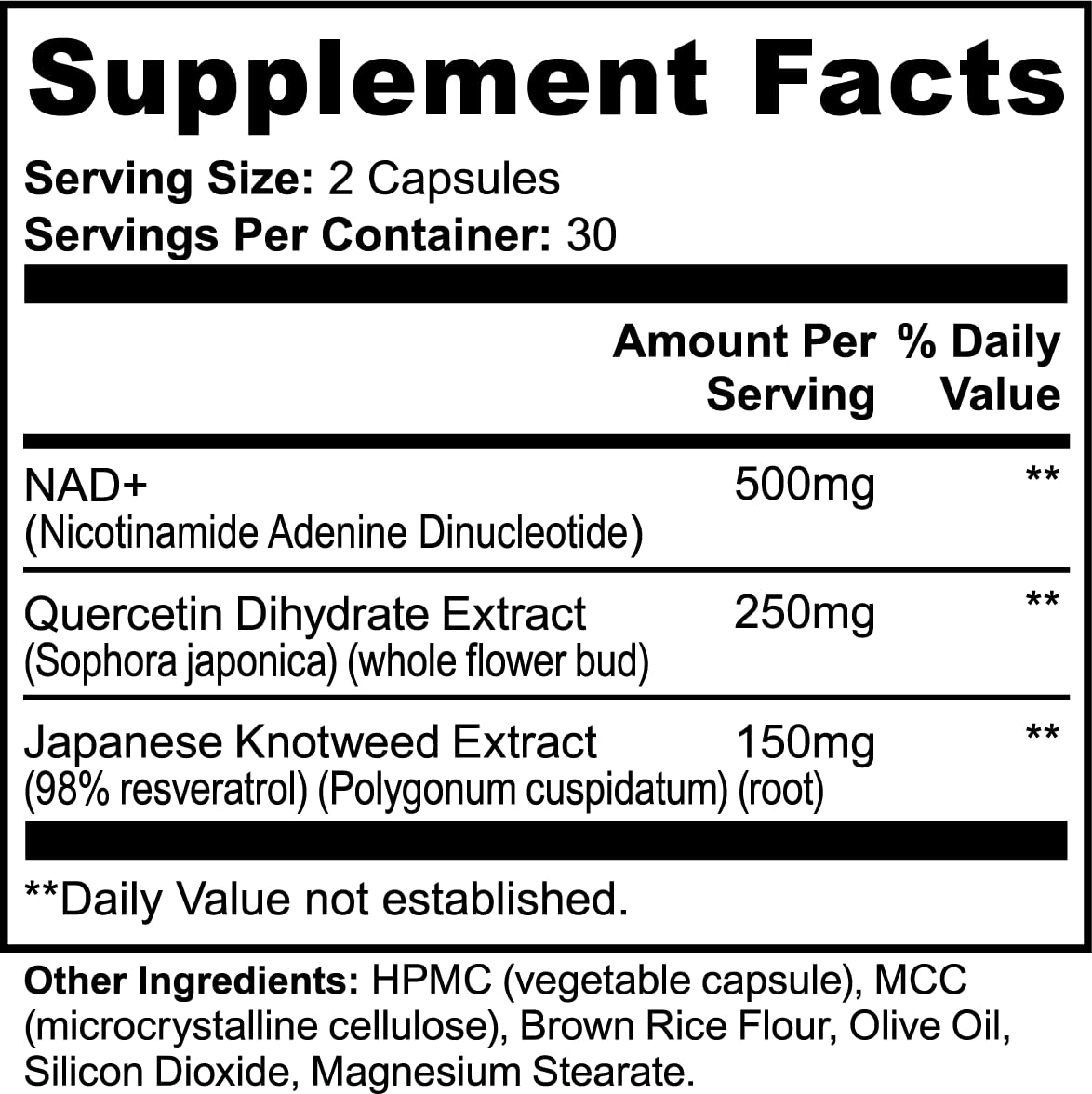 AURA LYYFE NAD+ Supplement with Resveratrol & Quercetin – Cellular Energy & Metabolic Support Capsule, 1 Count