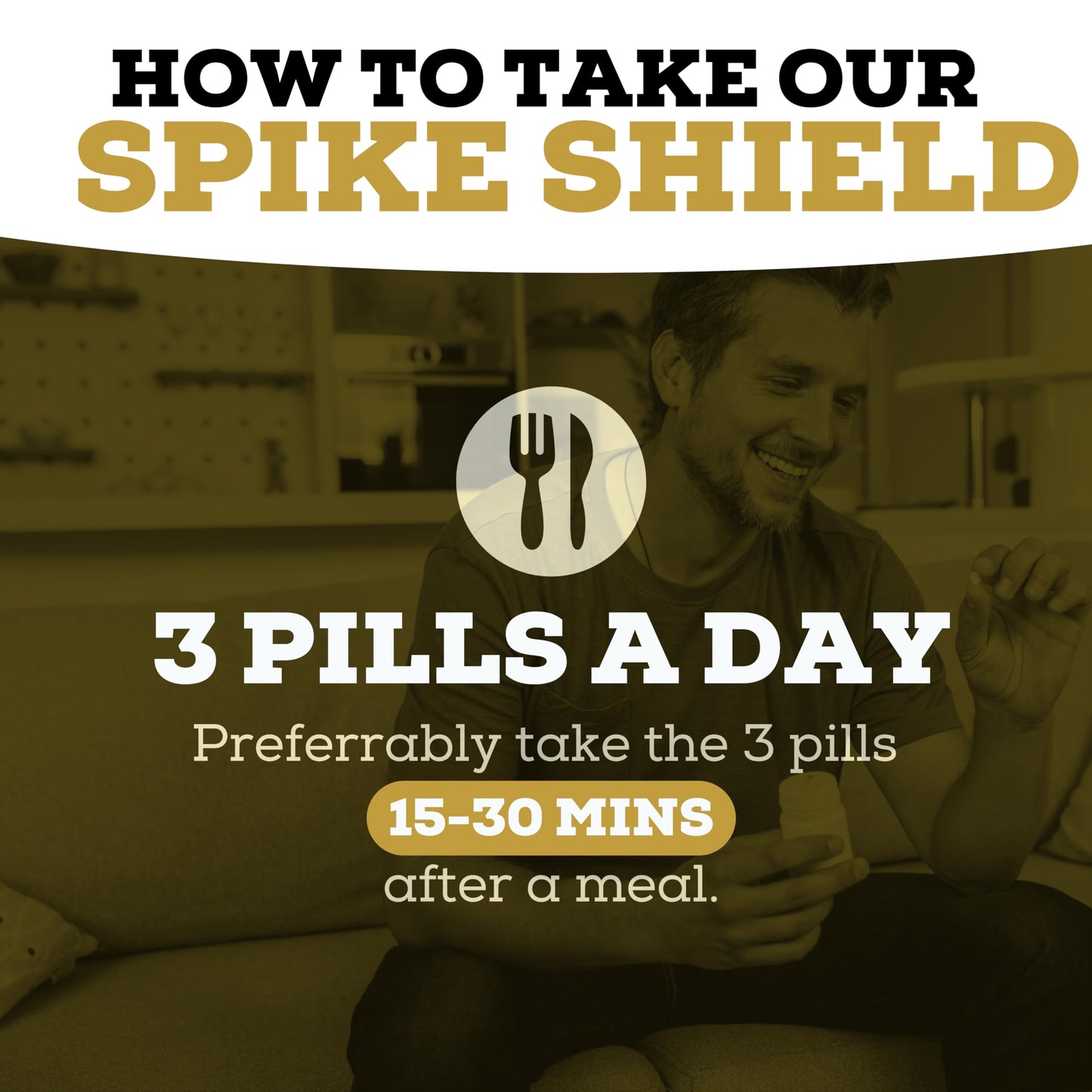 Black Forest Spike Shield 7-In-1 Formula Wellness Supplement Capsules 90 Count