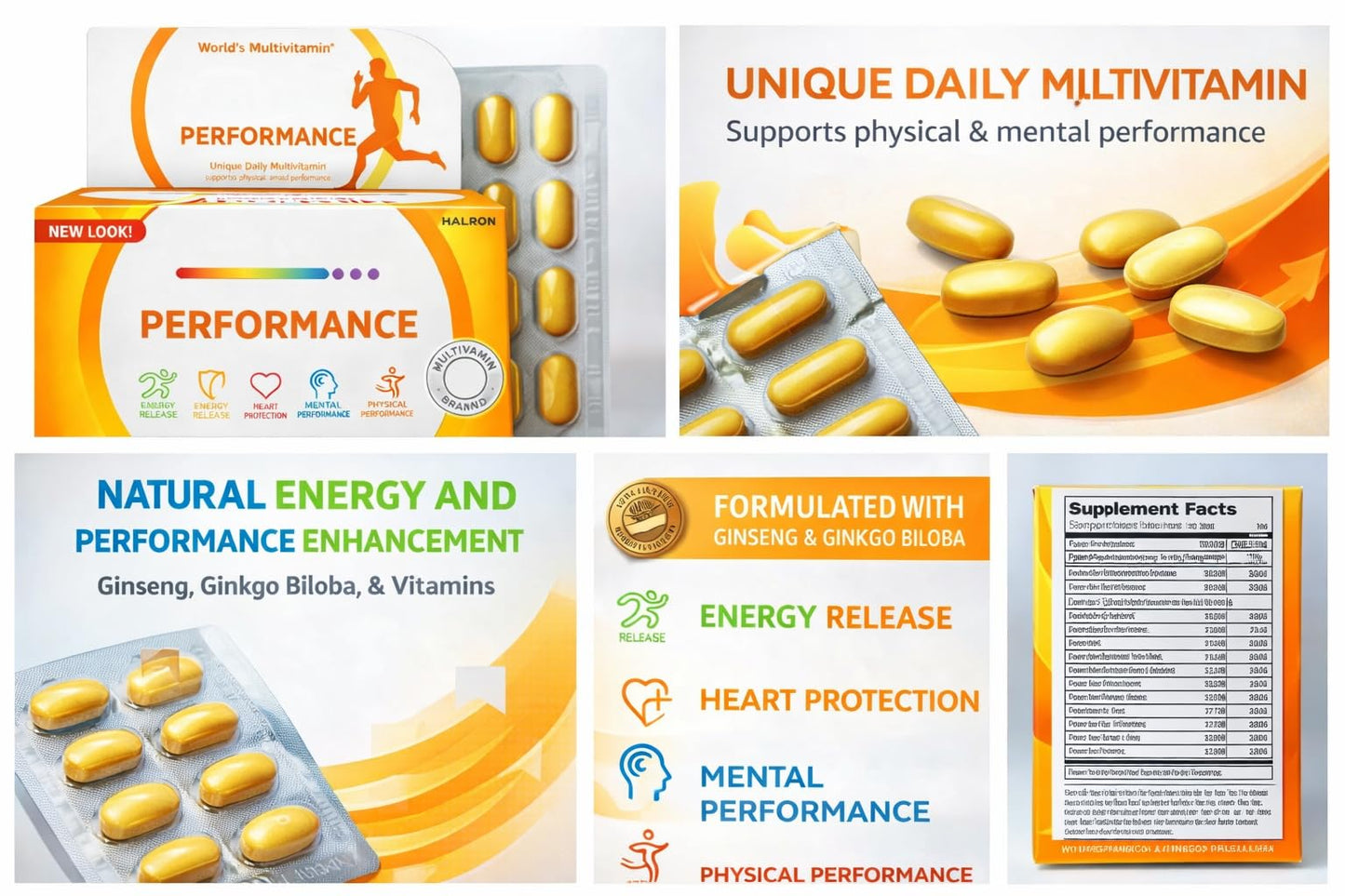 Generic Centrrum Performance Multivitamin Tablets 60 Count