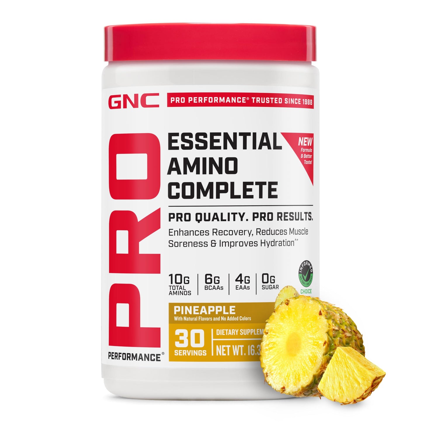 GNC Complete Amino Pineapple Powder 16