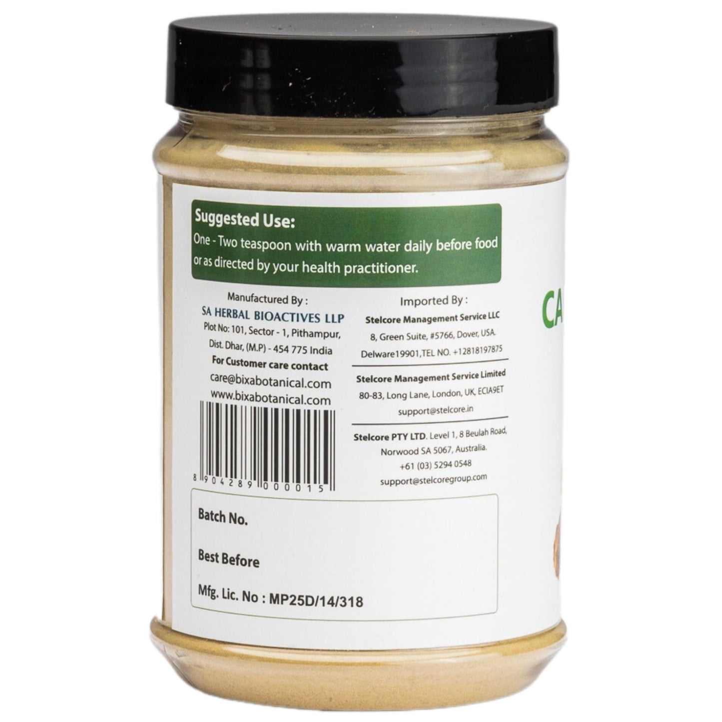 bixa BOTANICAL Caralluma Fimbriata Powder, 7 oz