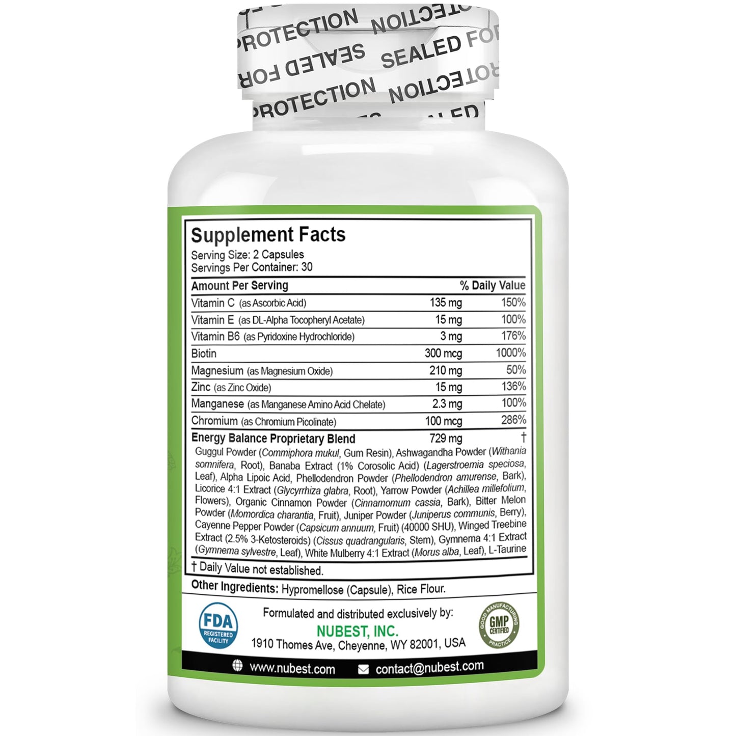 NuBest Blood Sugar, Bitter Melon & Cinnamon Supplement, Capsules, 60 Count
