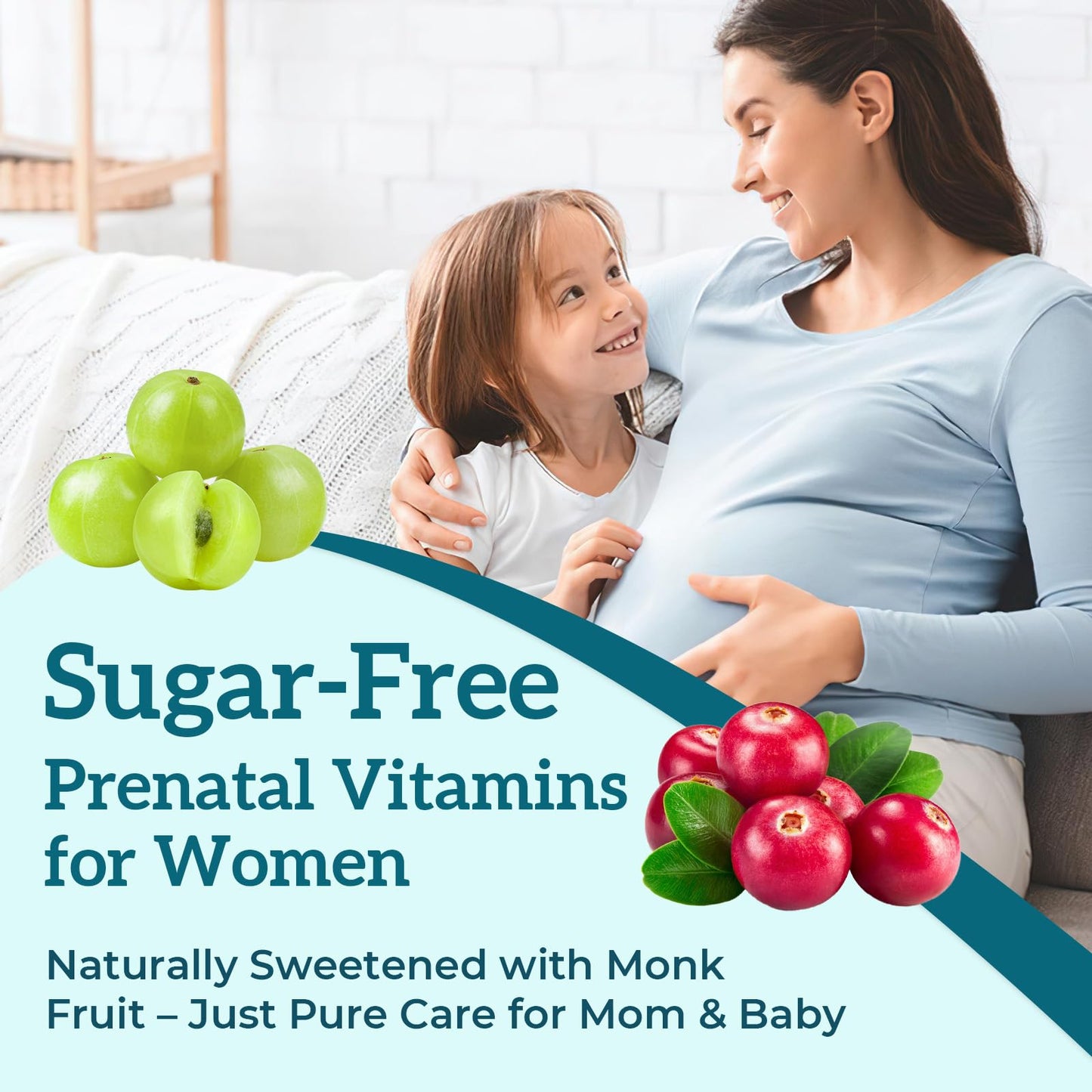 Quorinthiumax Prenatal Gummies Sugar Free 90 Count
