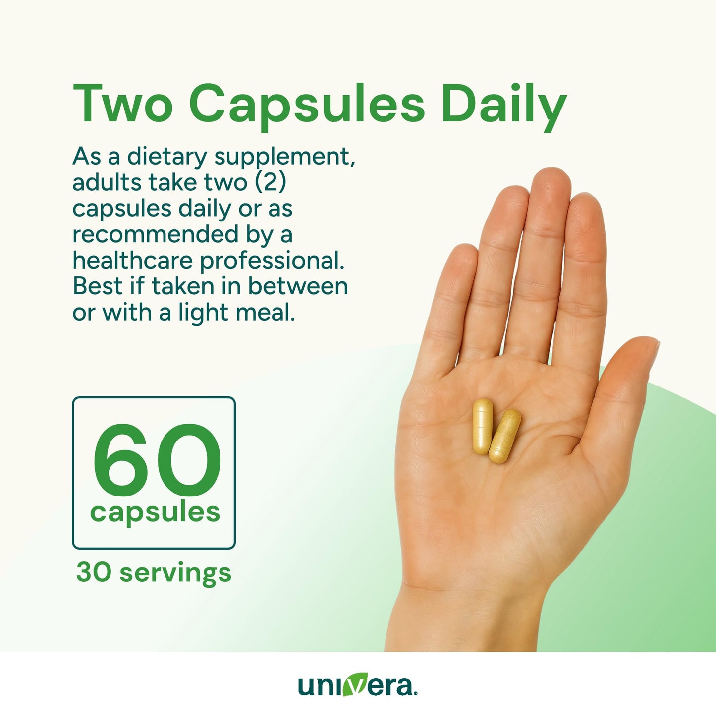 Univera Probiotics Probiotics and Prebiotics 30 Billion CFUs with Organic Aloe Vera, 14 Strains, Digestive Enzymes for Adults, Vegan AloeBiotics Capsule 60 Count