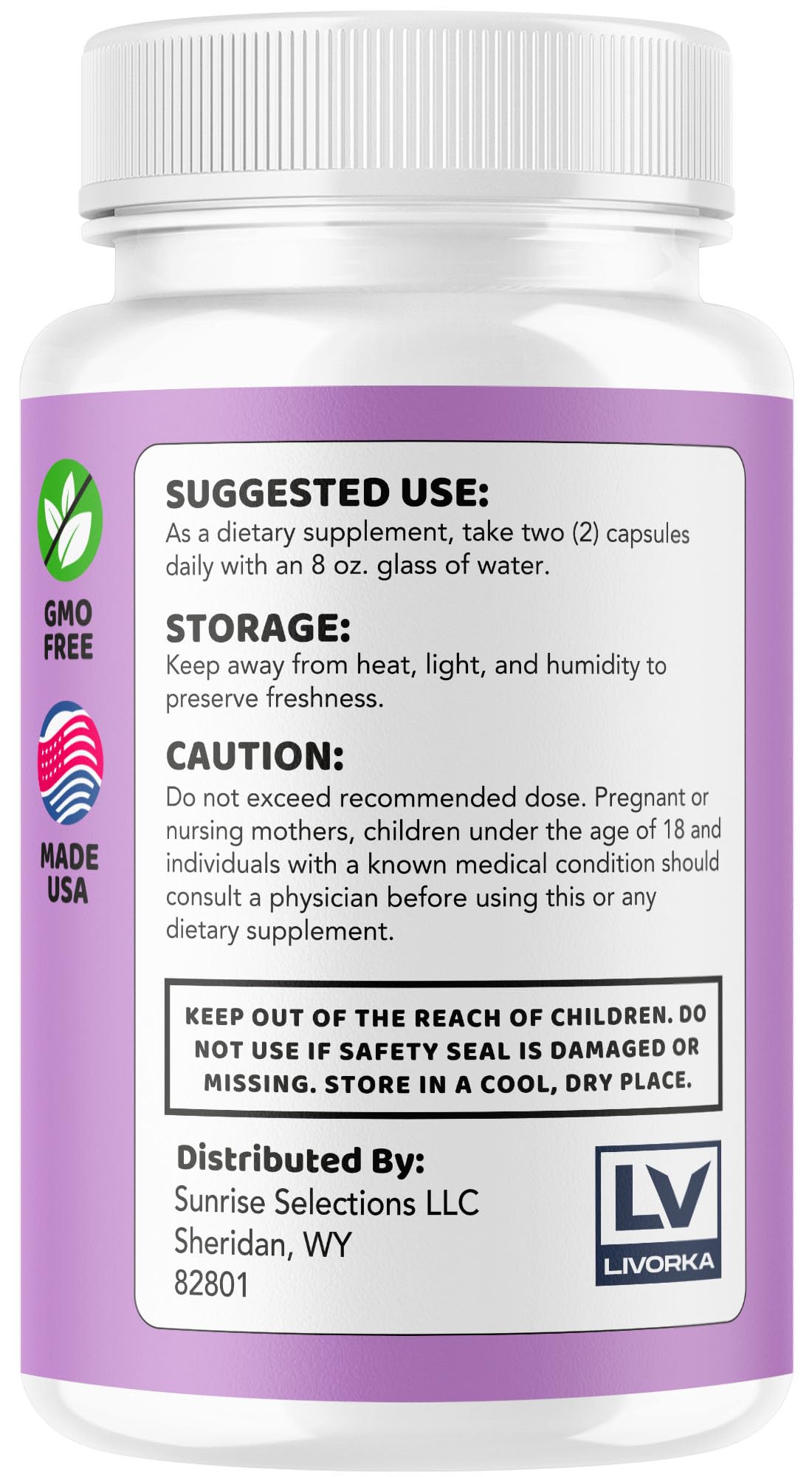 LIVORKA Memo Clarity Capsules 300 Capsules