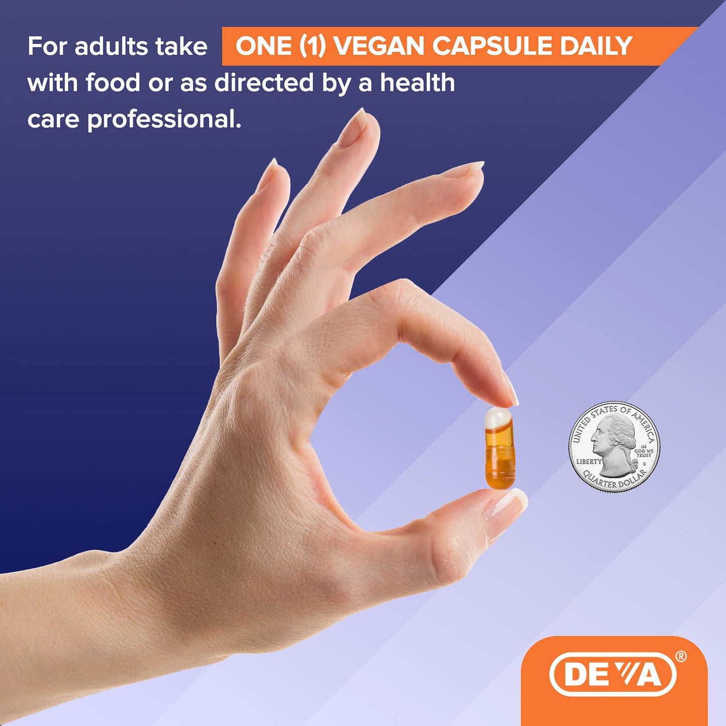 DEVA Vitamin E High Potency 400IU with Mixed Tocopherols, 90 Capsules
