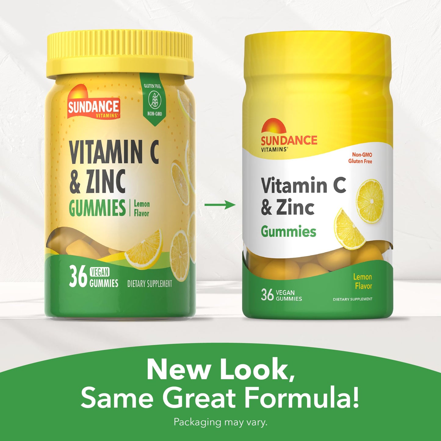 Sundance Vitamin C Gummies with Zinc for Adults, 36 Count