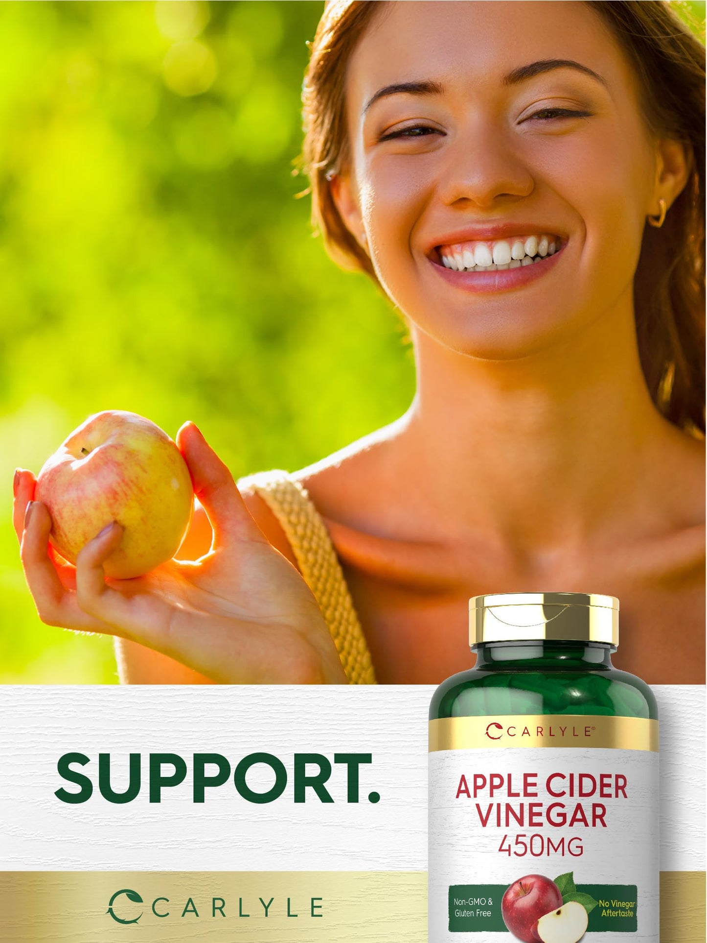 Carlyle Apple Cider Vinegar Capsules 200-count