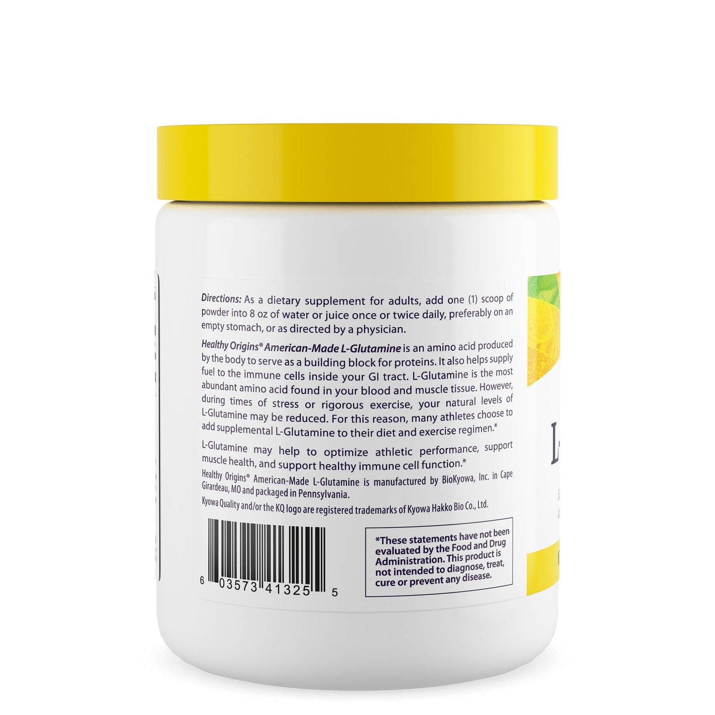 Healthy Origins L-Glutamine Powder 10.6 oz