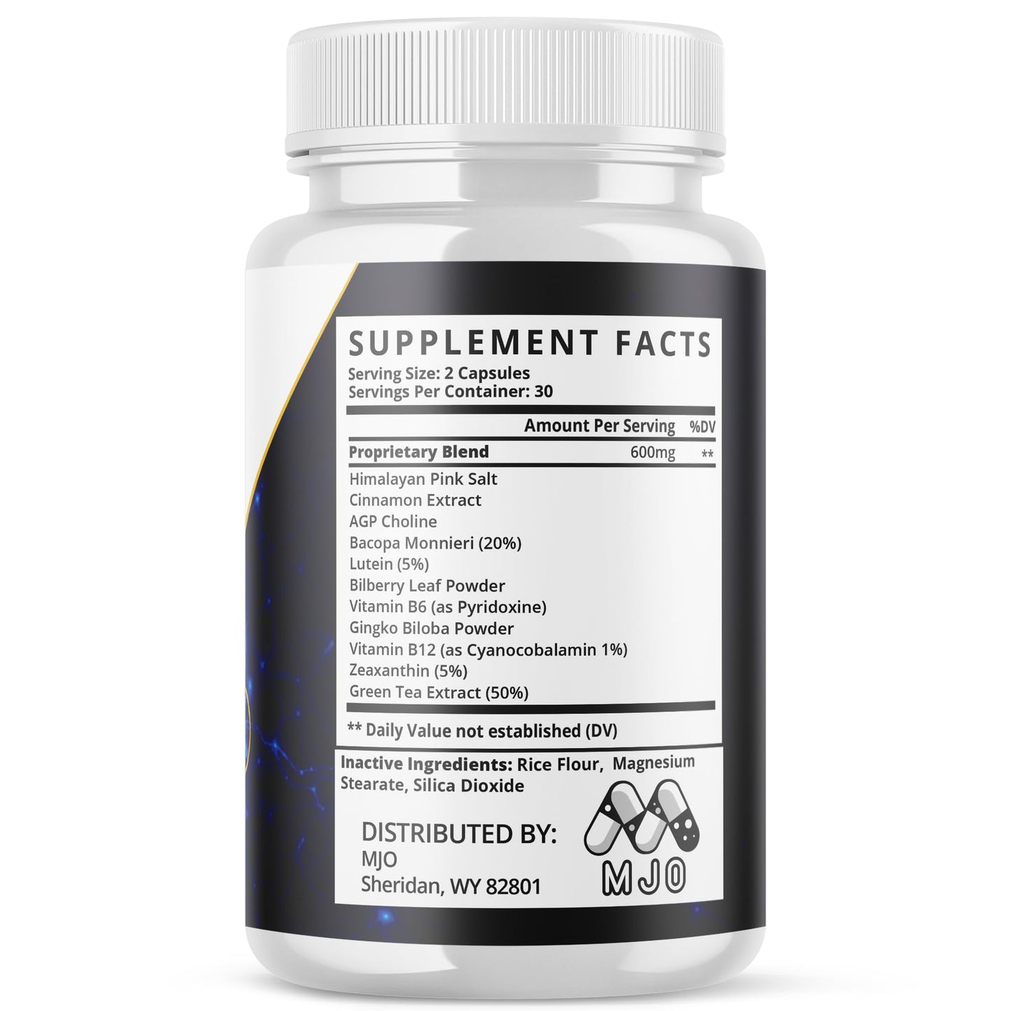 MJO Quiet Nerves 60 Capsules