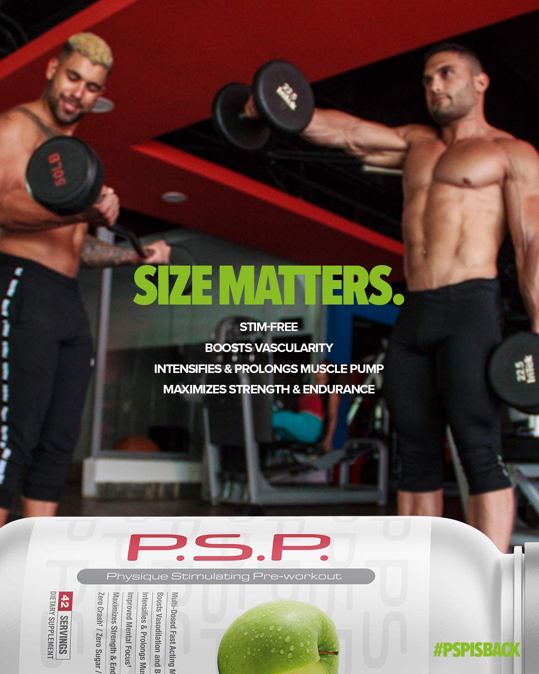 Metabolic Nutrition P.S.P. Physique Stimulating PreWorkout Powder 23.7 Fruit Punch