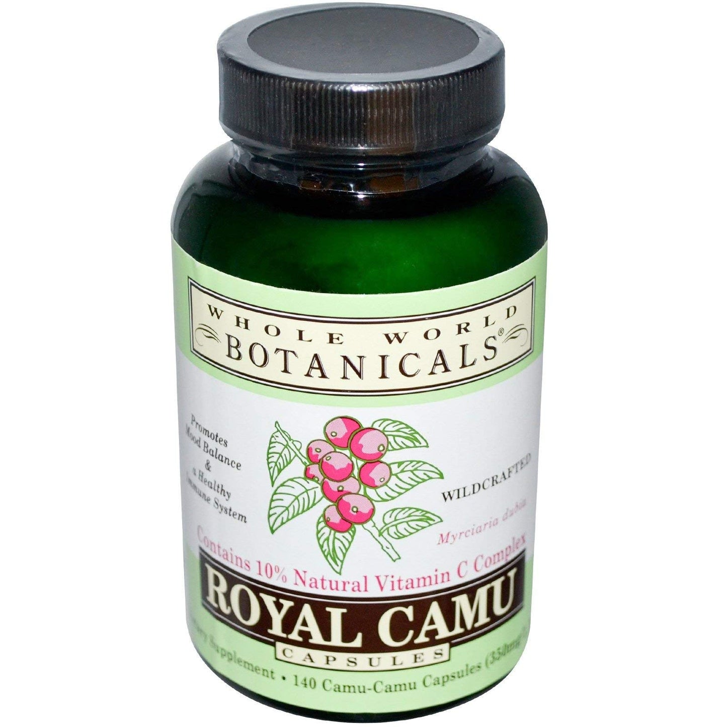 Whole World Botanicals Royal Camu Capsule 140 Count