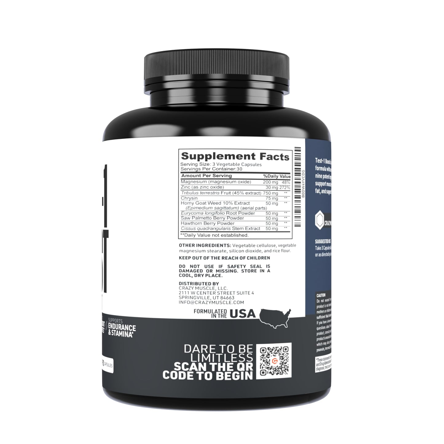 Crazy Muscle Booster for Men and Women Capsule 90