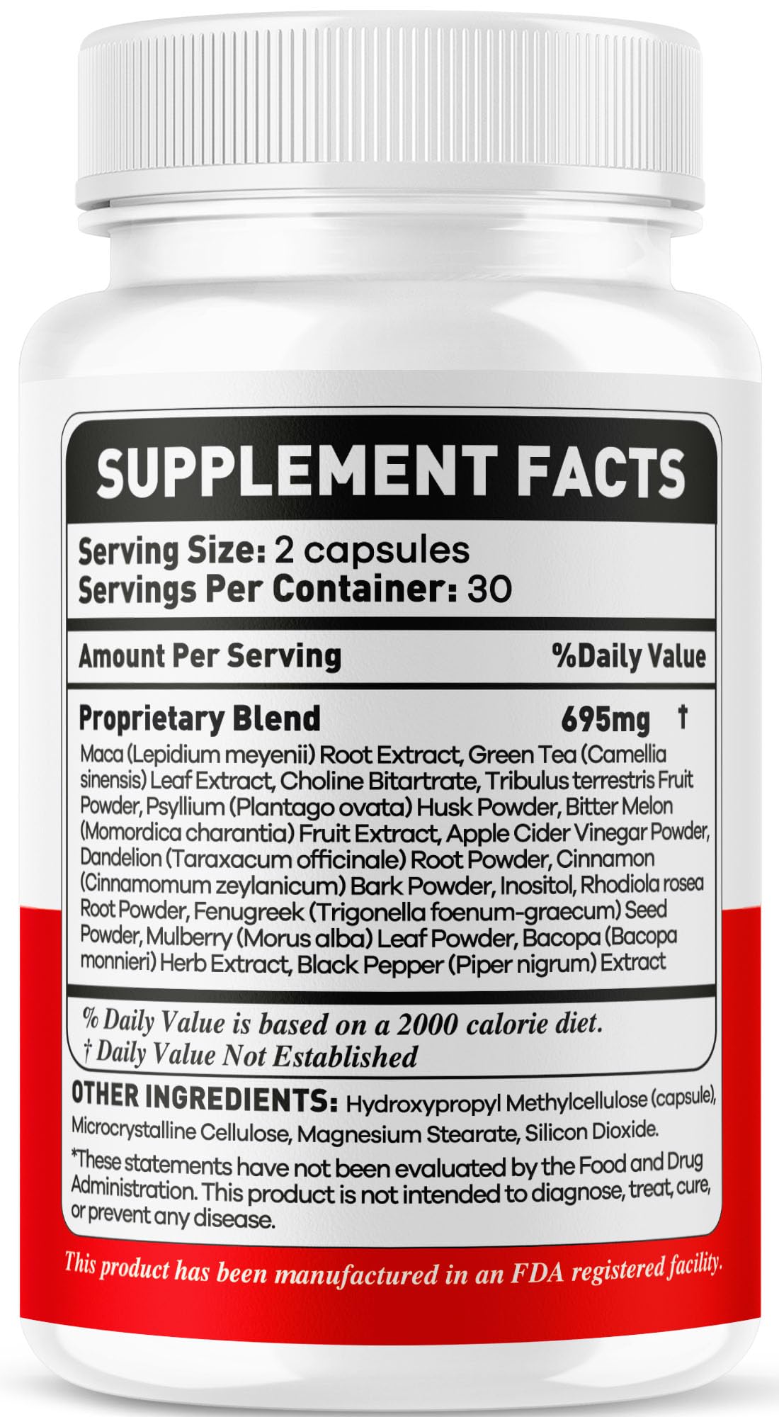 OVICIA Glucorx Capsules, 180 Capsules