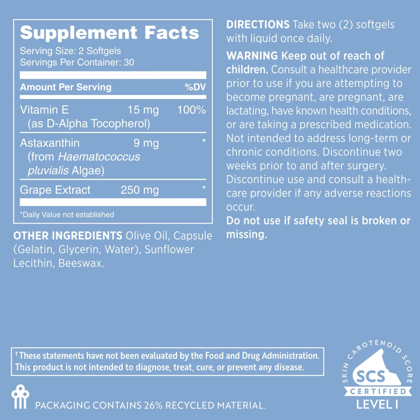 Nu Skin MYND360 Mind Full Softgels 60 Count