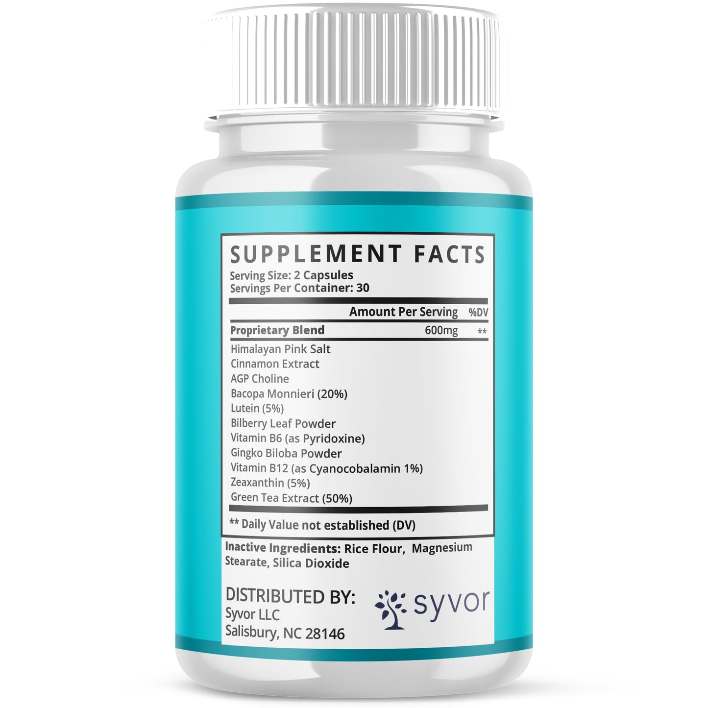 Syvor Bio Nerve Capsules 120 Capsules